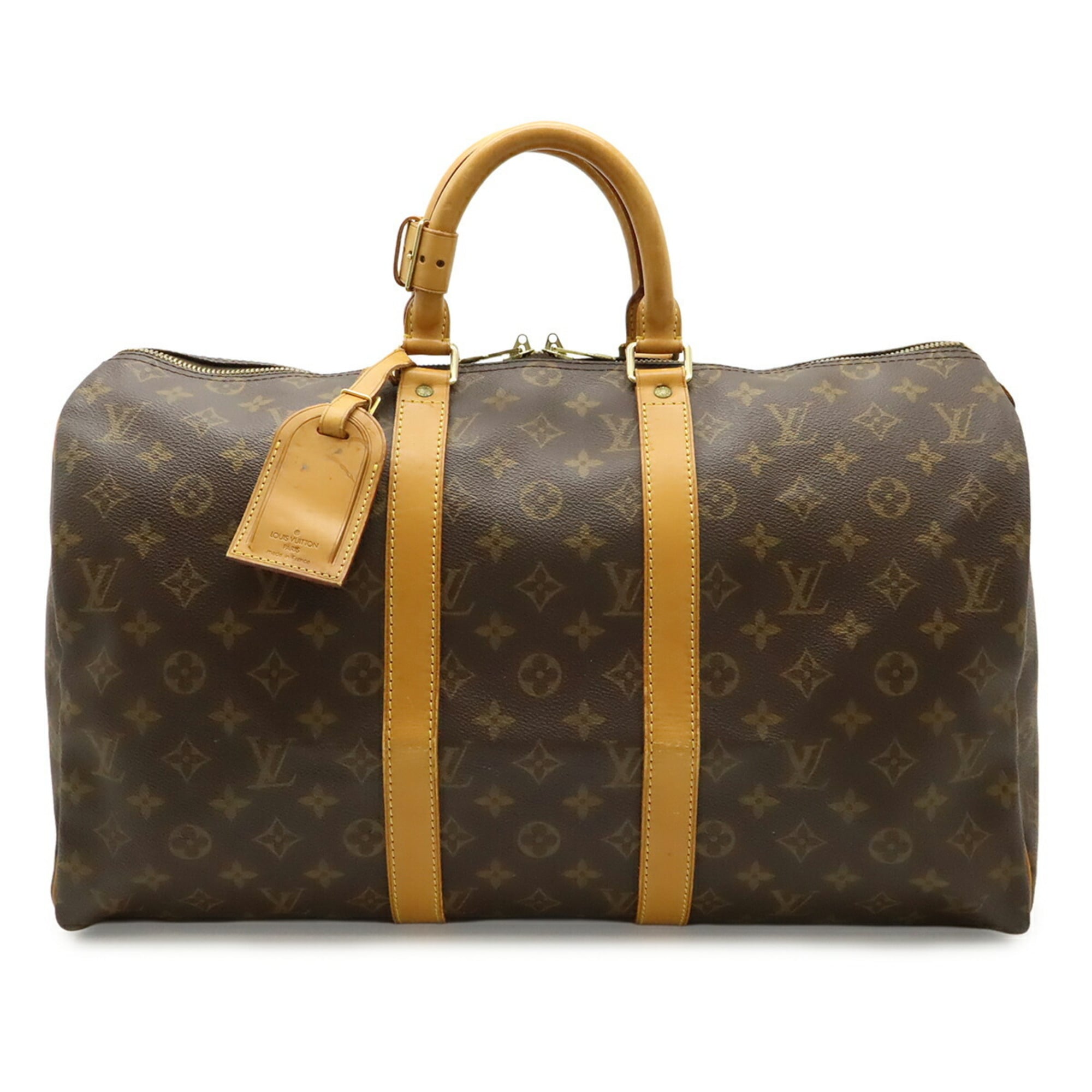 Louis Vuitton Monogram Brown Monogram Boston Bag Handbag (Pre-Owned)