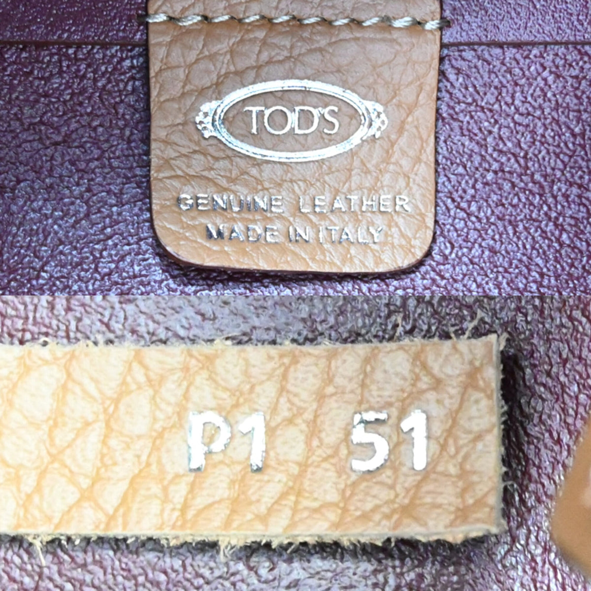 Tod's Brown Leather Handbag (Pre-Owned)