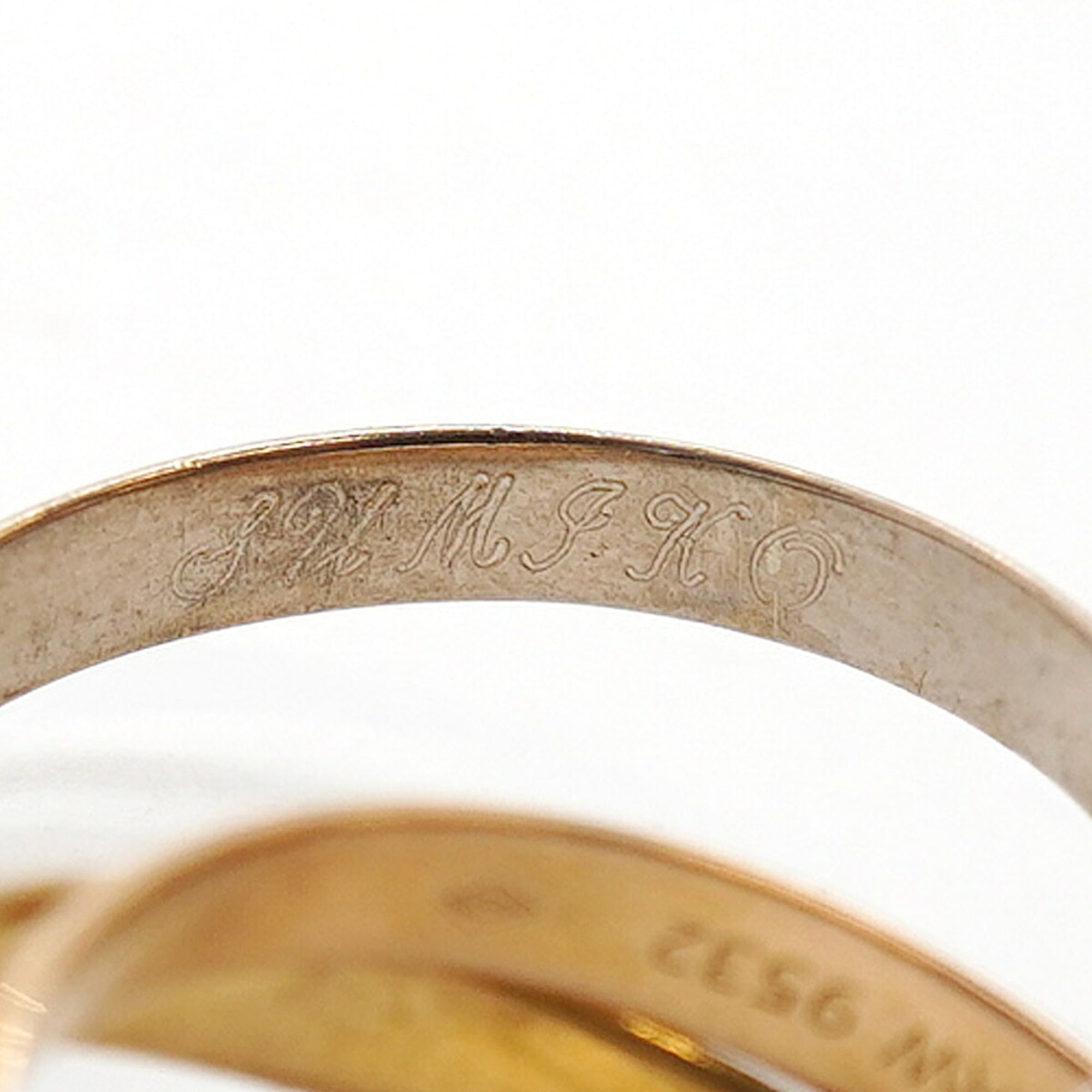 Cartier Yellow Gold (18K) Pink Gold (18K) White Gold (18K) Band Ring (Pre-Owned)