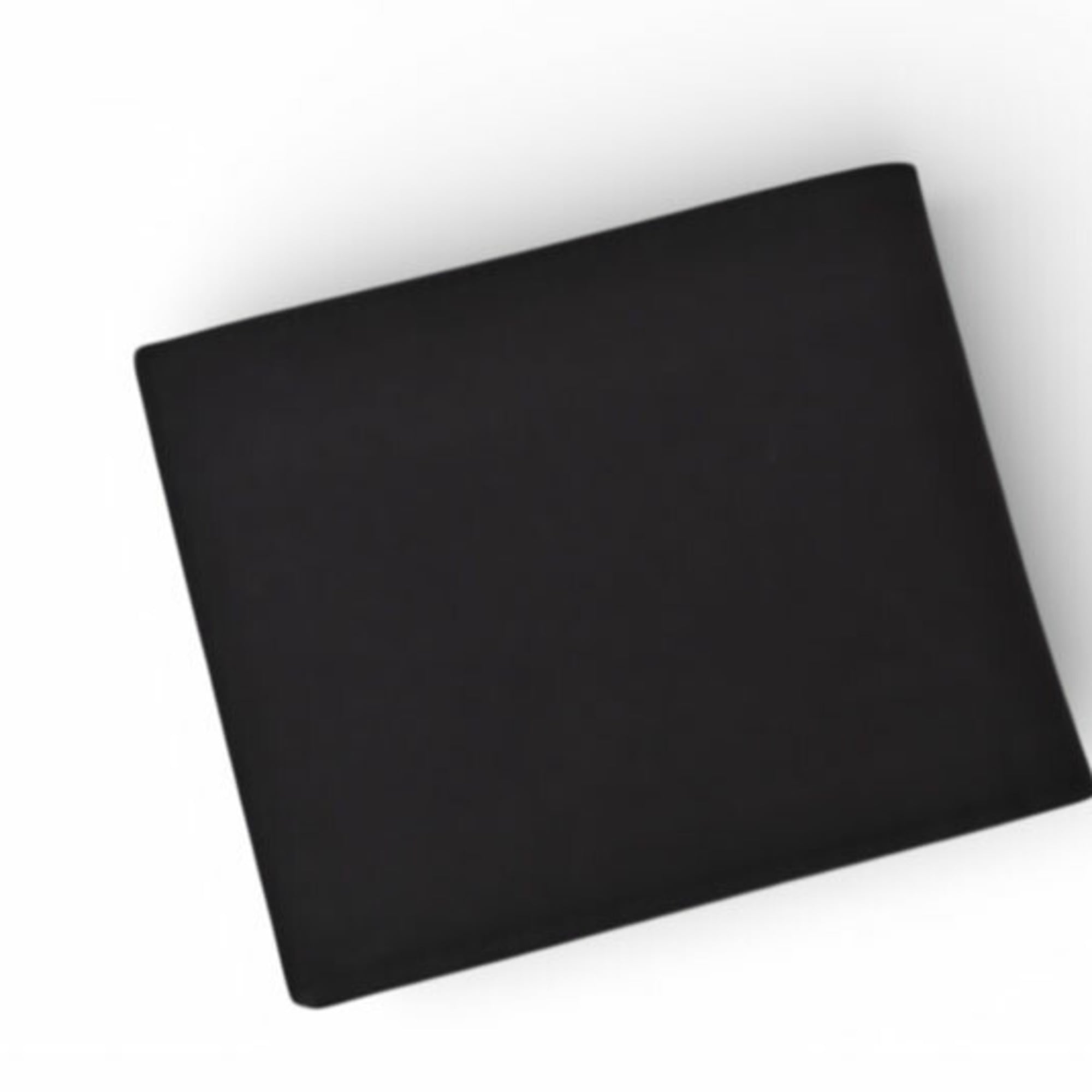 Salvatore Ferragamo Black Canvas Wallet (Bi-Fold) (Pre-Owned)