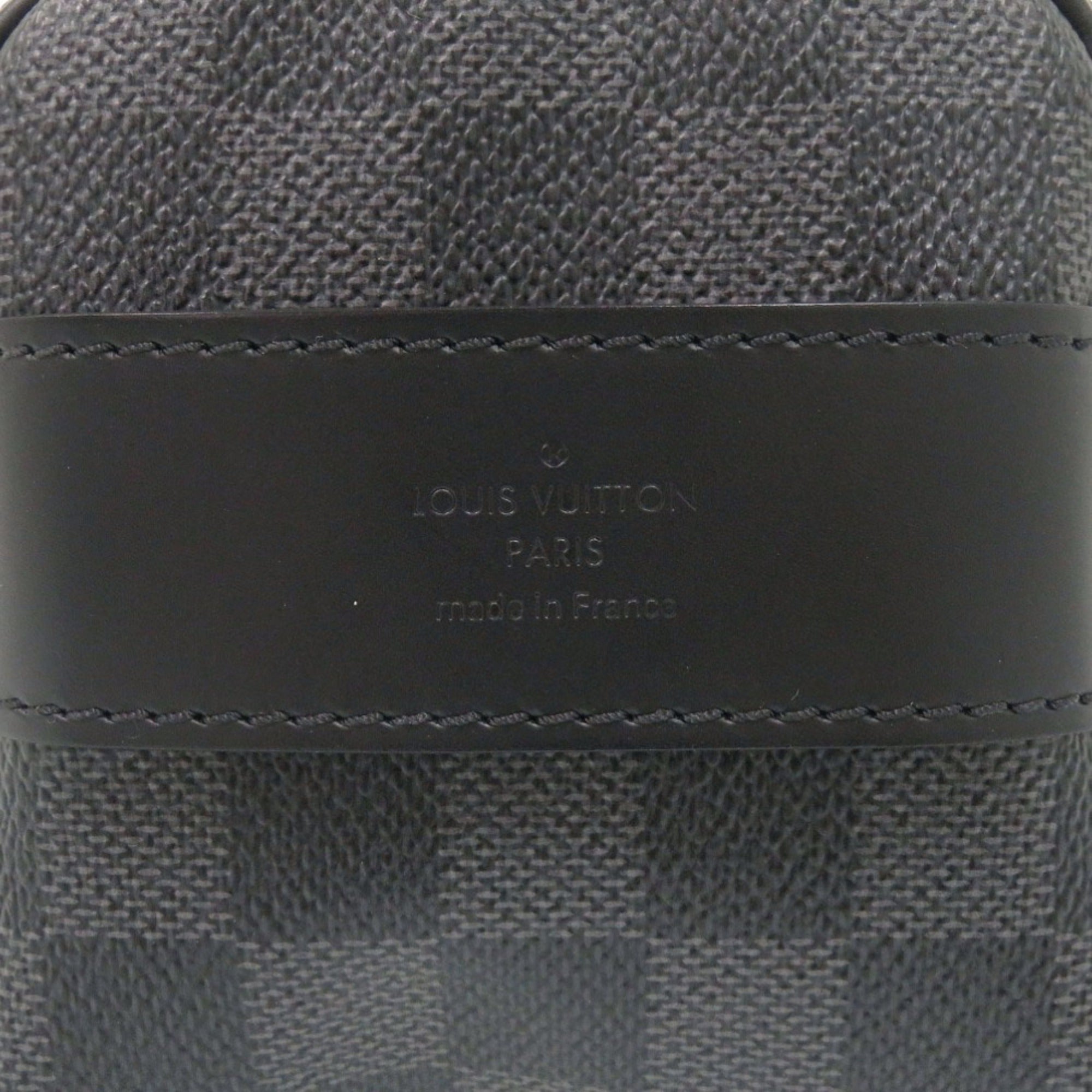 Louis Vuitton Black Damier Graphite Damier Graphite Handbag (Pre-Owned)