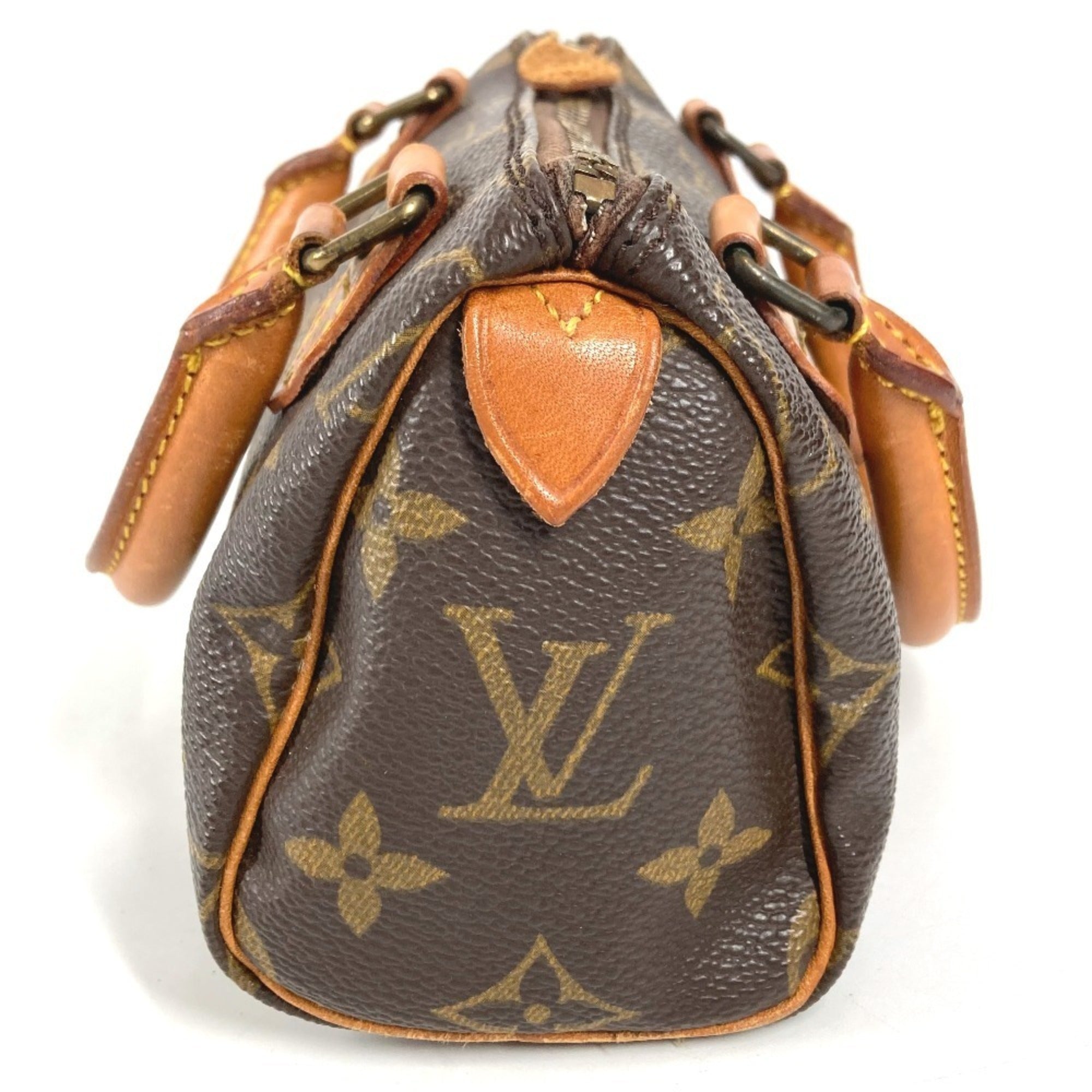 Louis Vuitton Brown Monogram Canvas Monogram Handbag Pouch (Pre-Owned)