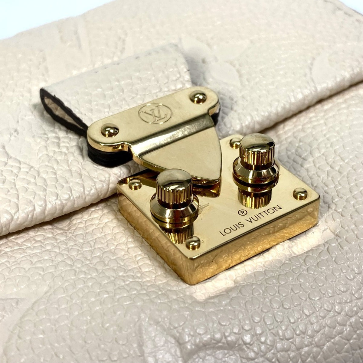 Louis Vuitton Monogram Empreinte Monogram Empreinte Wallet (Tri-Fold) (Pre-Owned)