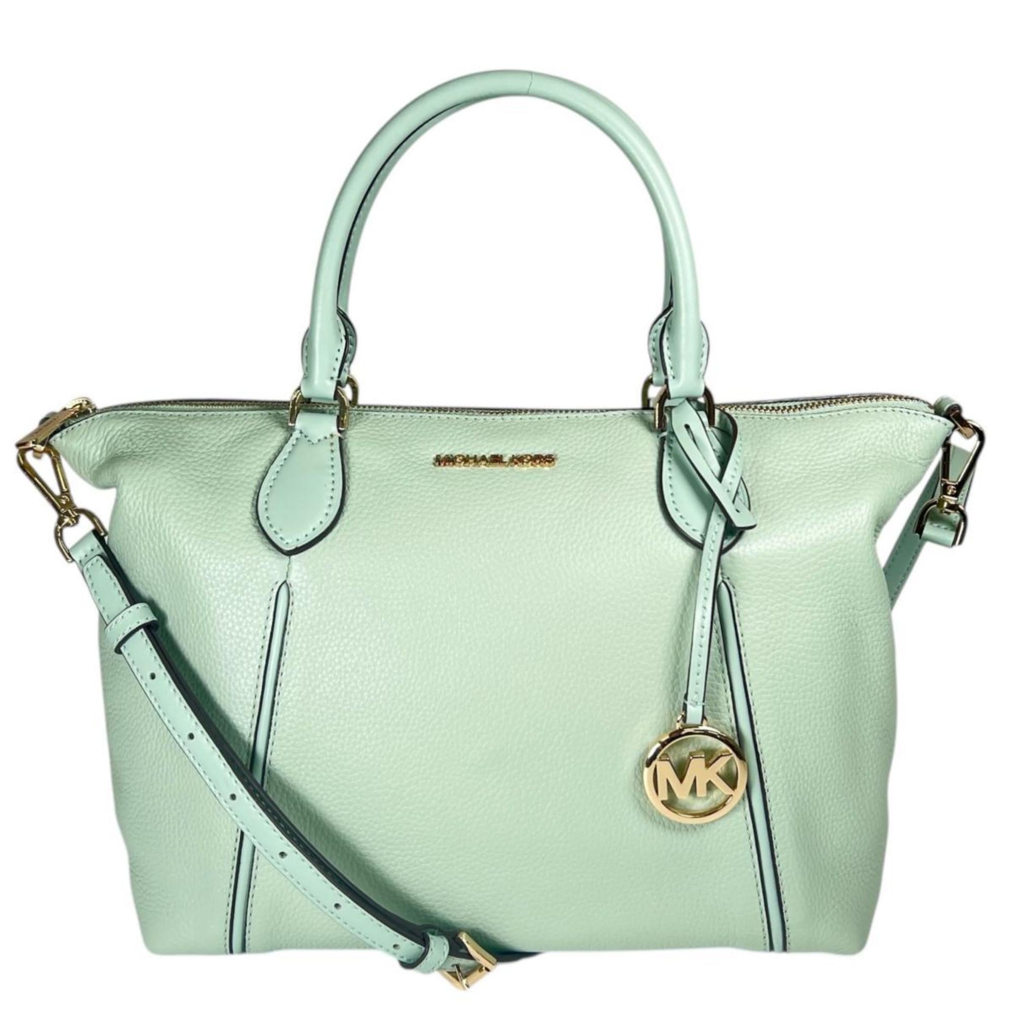 Michael Kors Light Green Handbag Shoulder Bag (Pre-Owned)