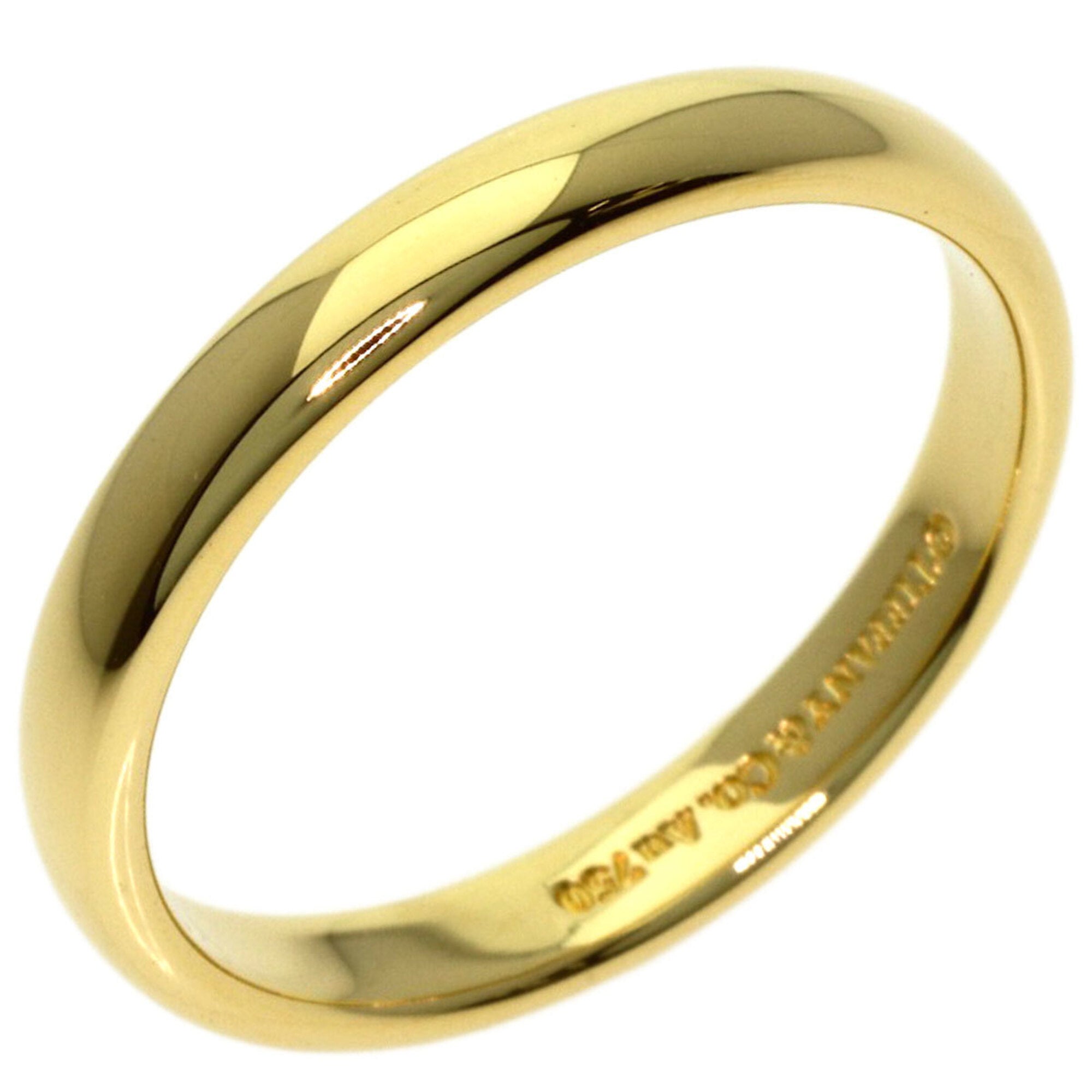 Tiffany Yellow Gold (18K) Band Ring (Pre-Owned)