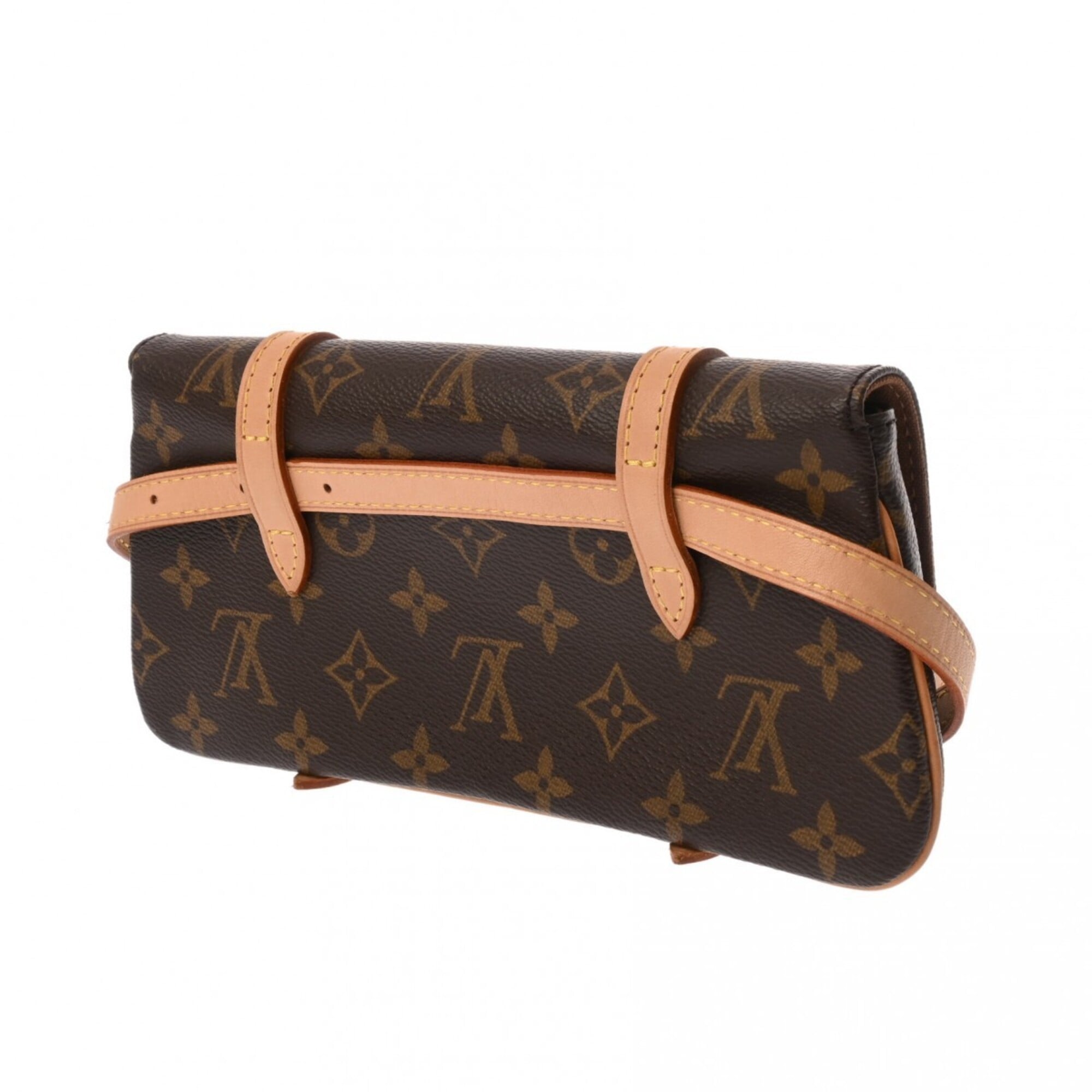 Louis Vuitton Brown Monogram Fanny Pack Pochette (Pre-Owned)