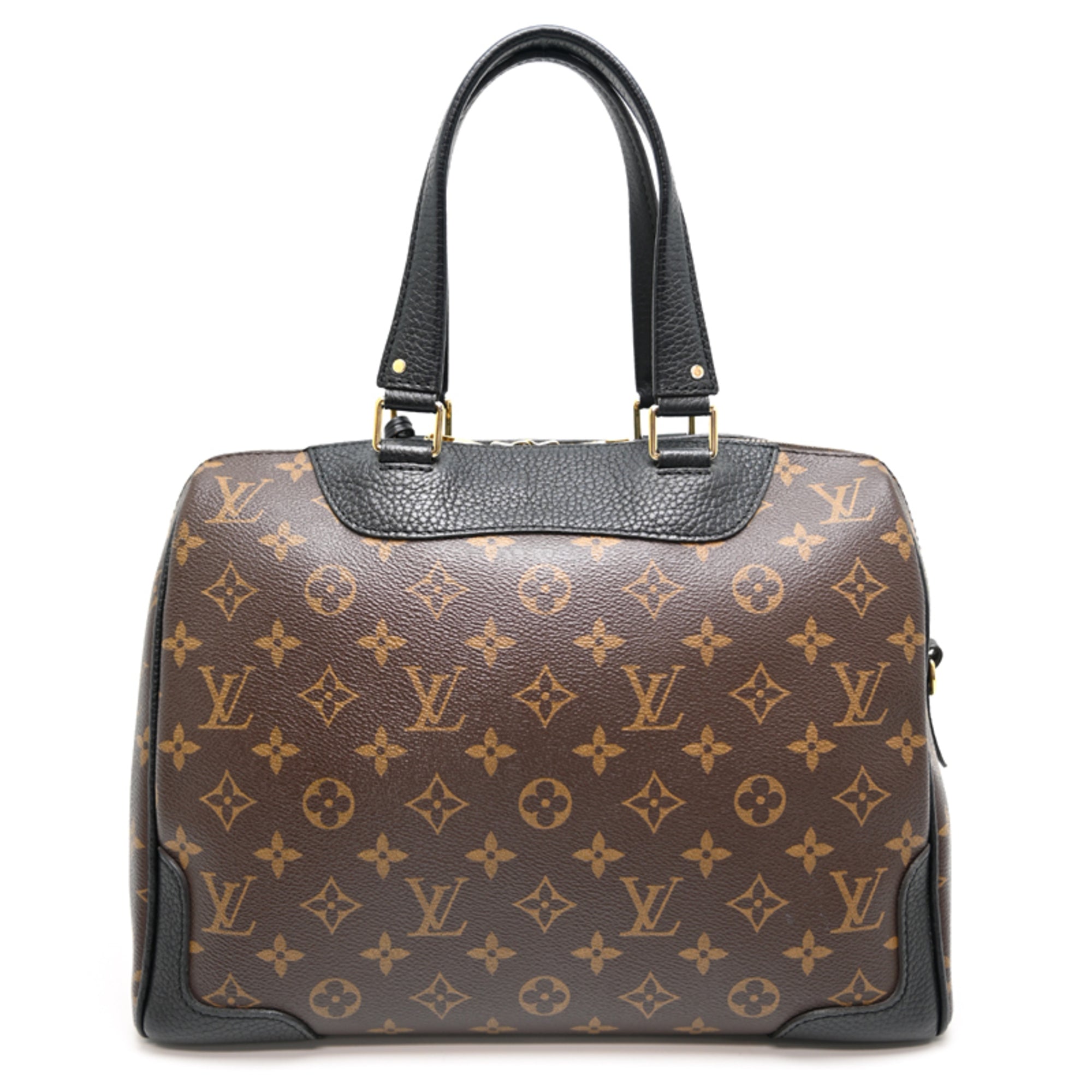 Louis Vuitton Black Brown Noir Monogram Handbag (Pre-Owned)