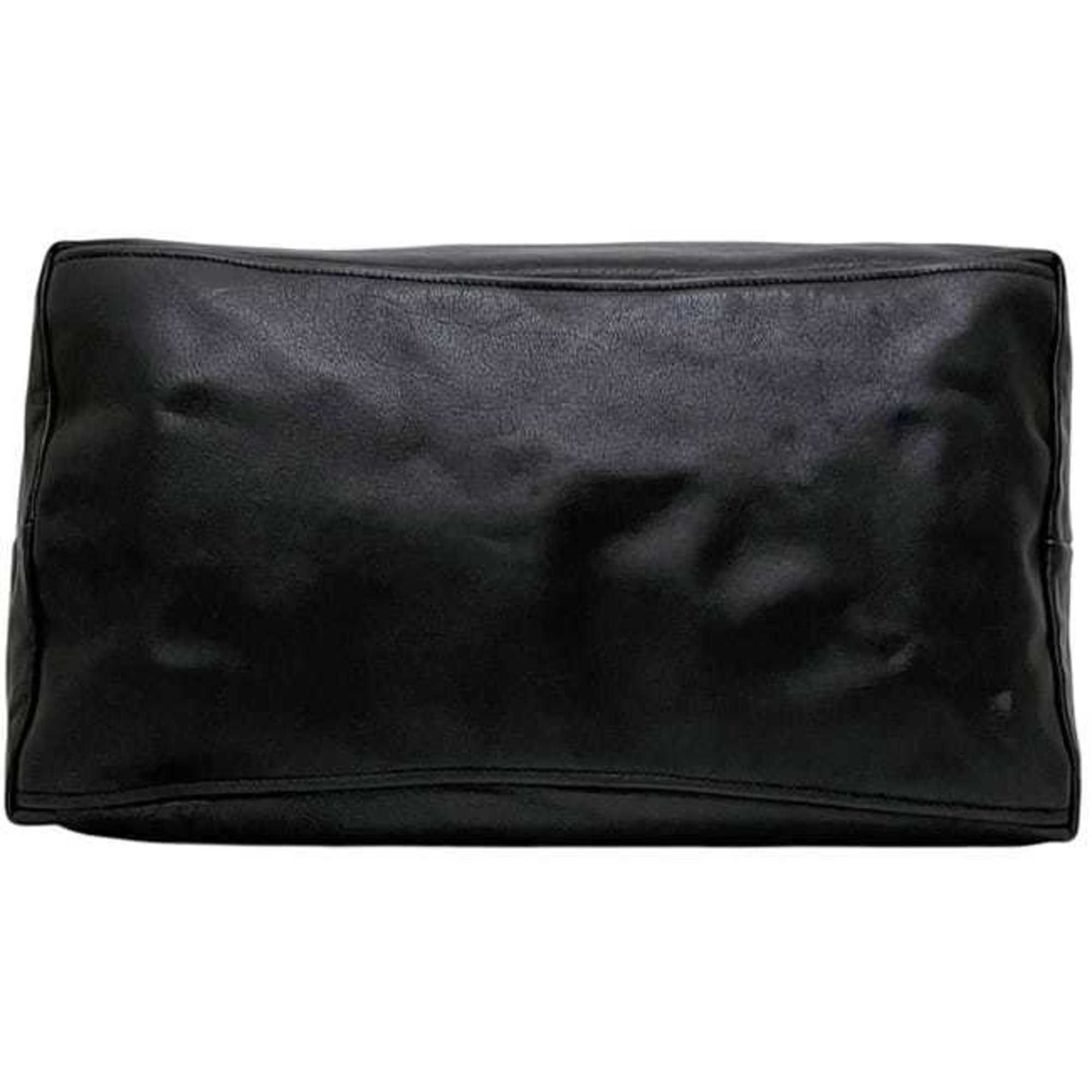 Prada Black Nero Leather Tote Bag (Pre-Owned)