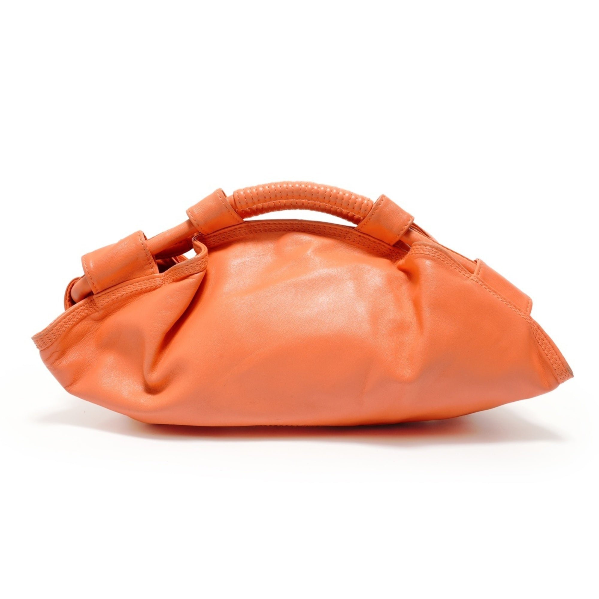 Loewe Orange Leather Shoulder Bag (Pre-Owned)