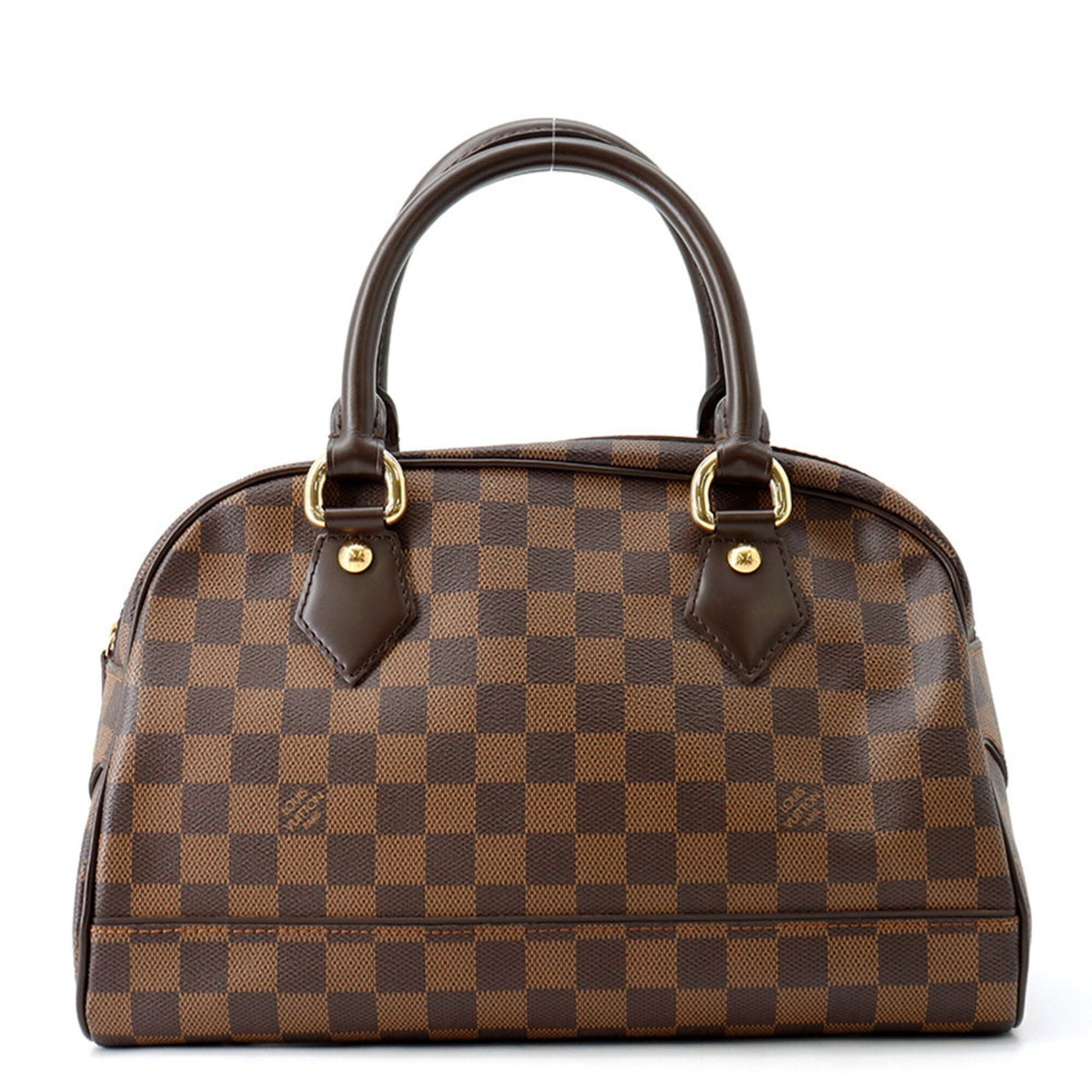 Louis Vuitton Red Color Damier Canvas Handbag (Pre-Owned)