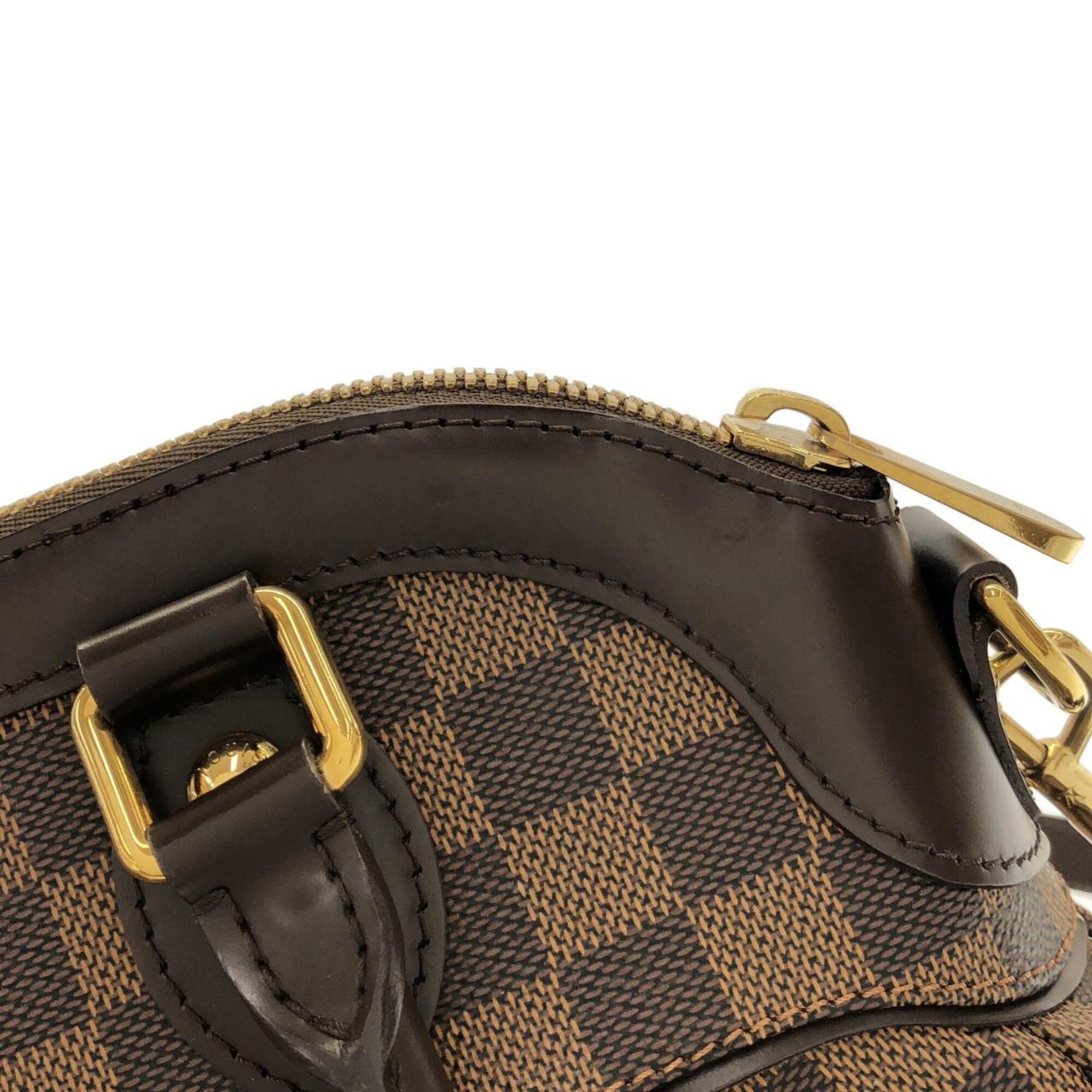 Louis Vuitton Brown Coated Canvas Handbag (Pre-Owned)