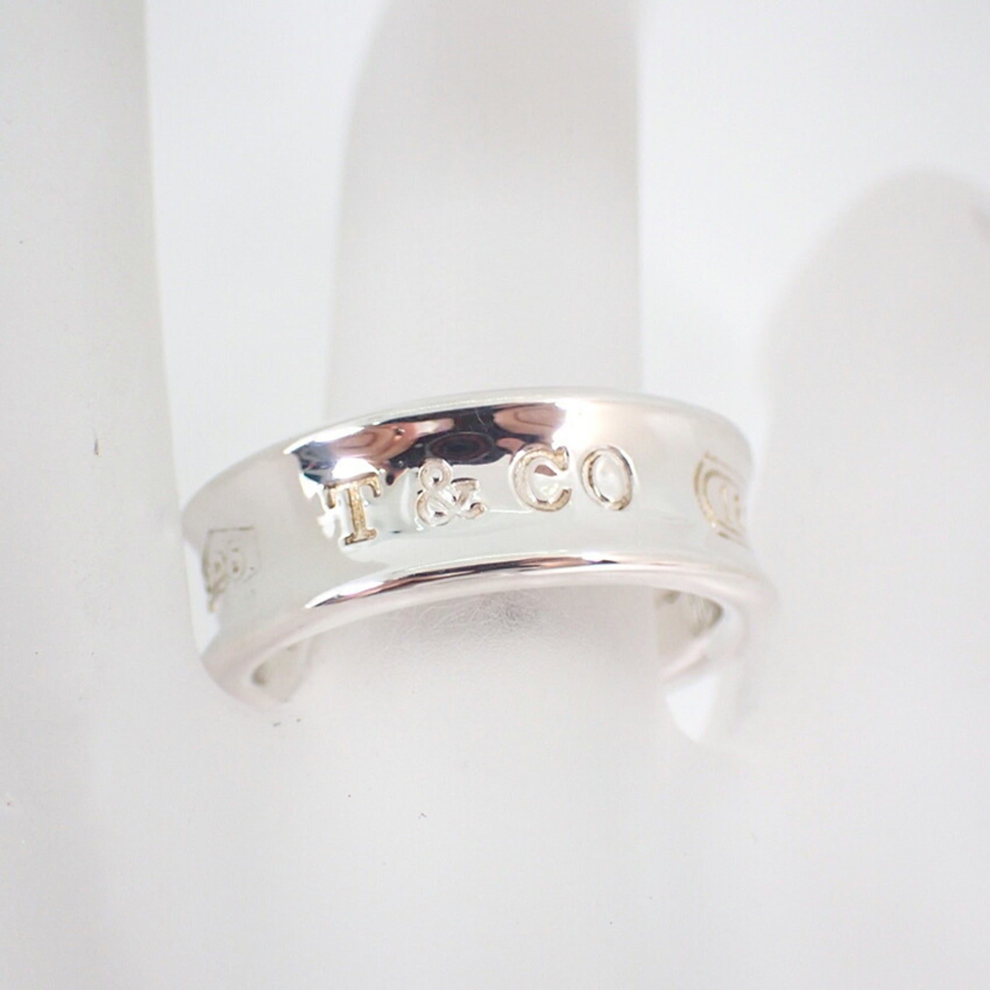 Tiffany Sterling Silver 925 Band Ring (Pre-Owned)