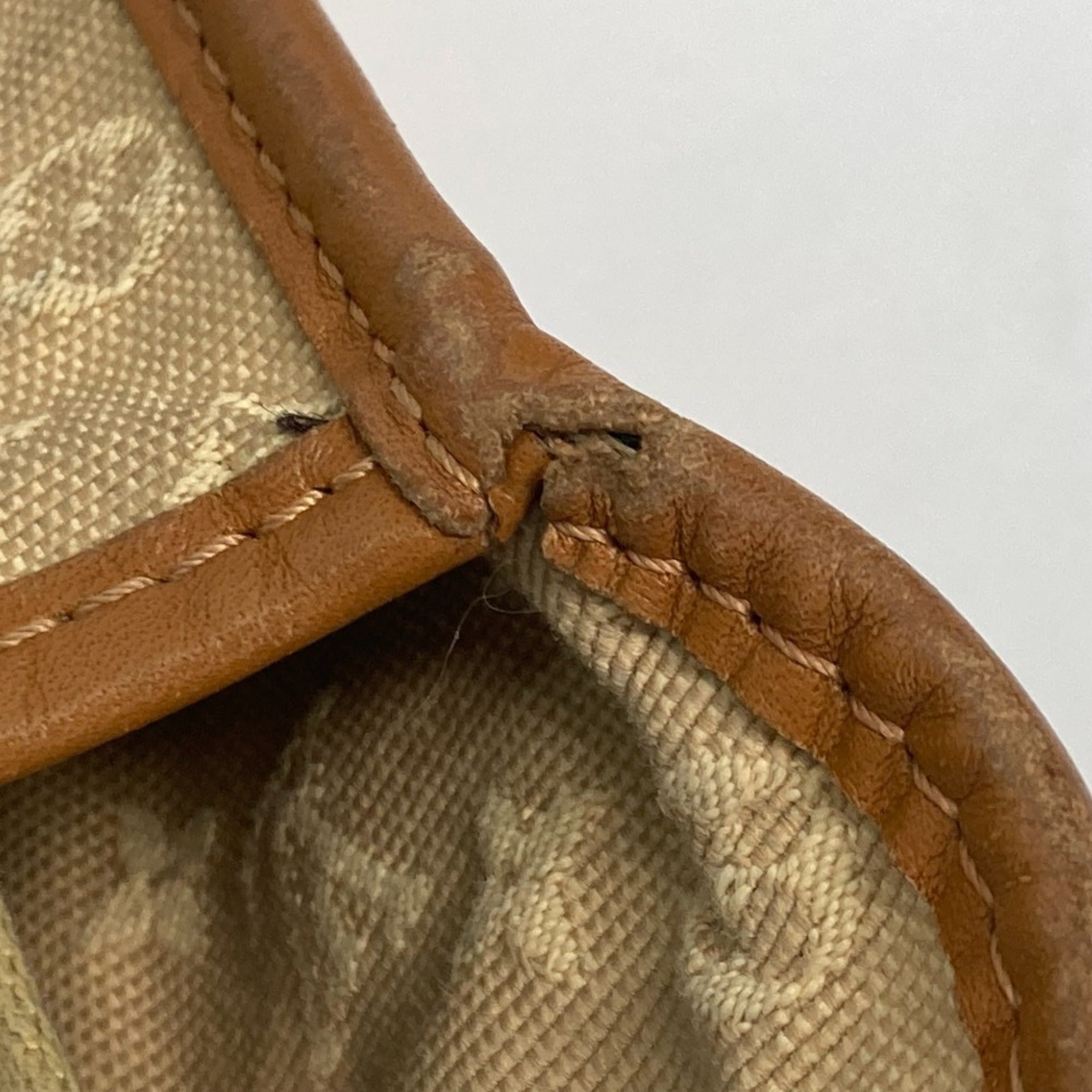 Louis Vuitton Beige Galle Monogram Monogram Mini Shoulder Bag (Pre-Owned)