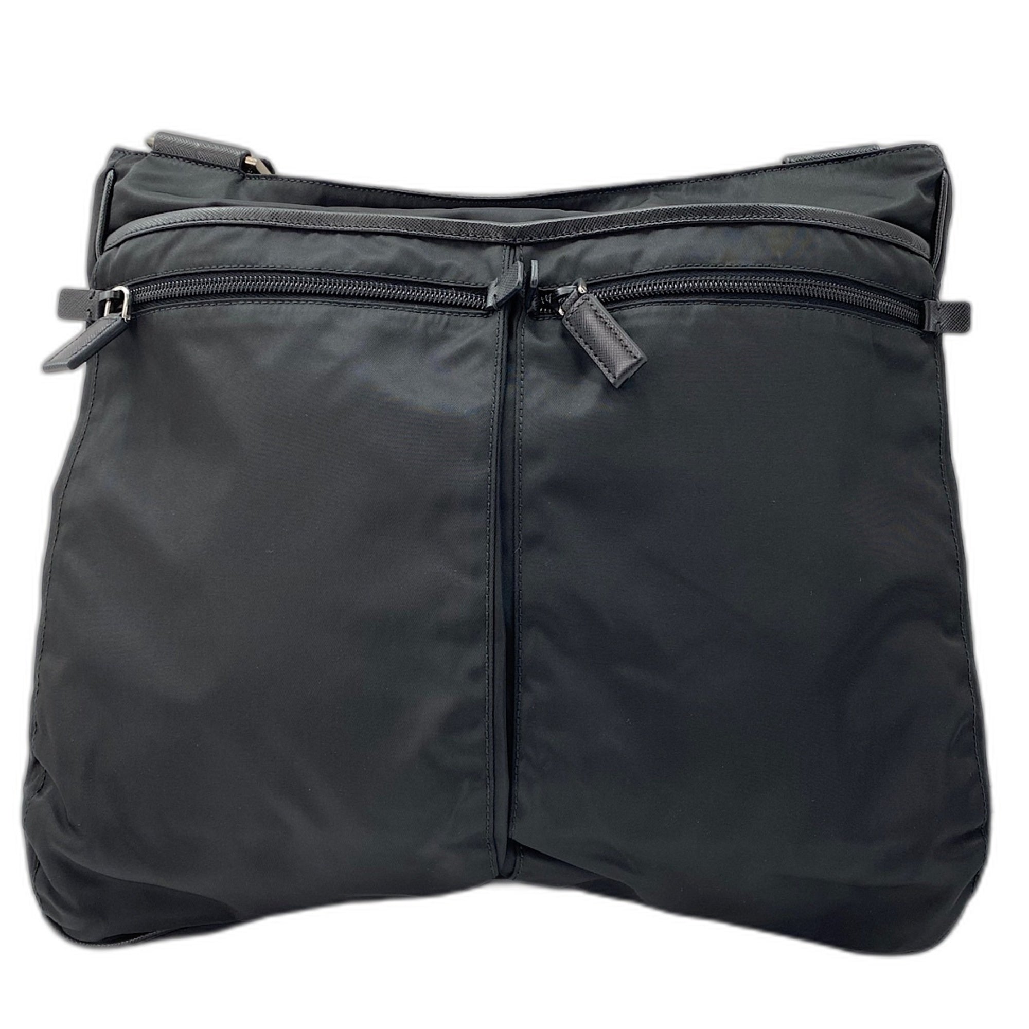 Prada Black Nylon Shoulder Bag (Pre-Owned)