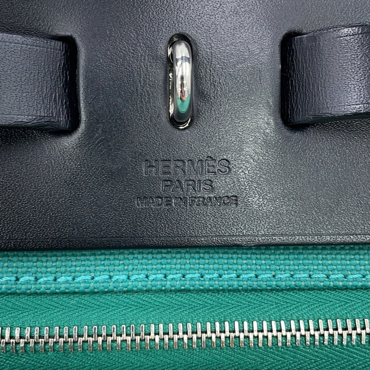 Hermes Black Green Handbag (Pre-Owned)