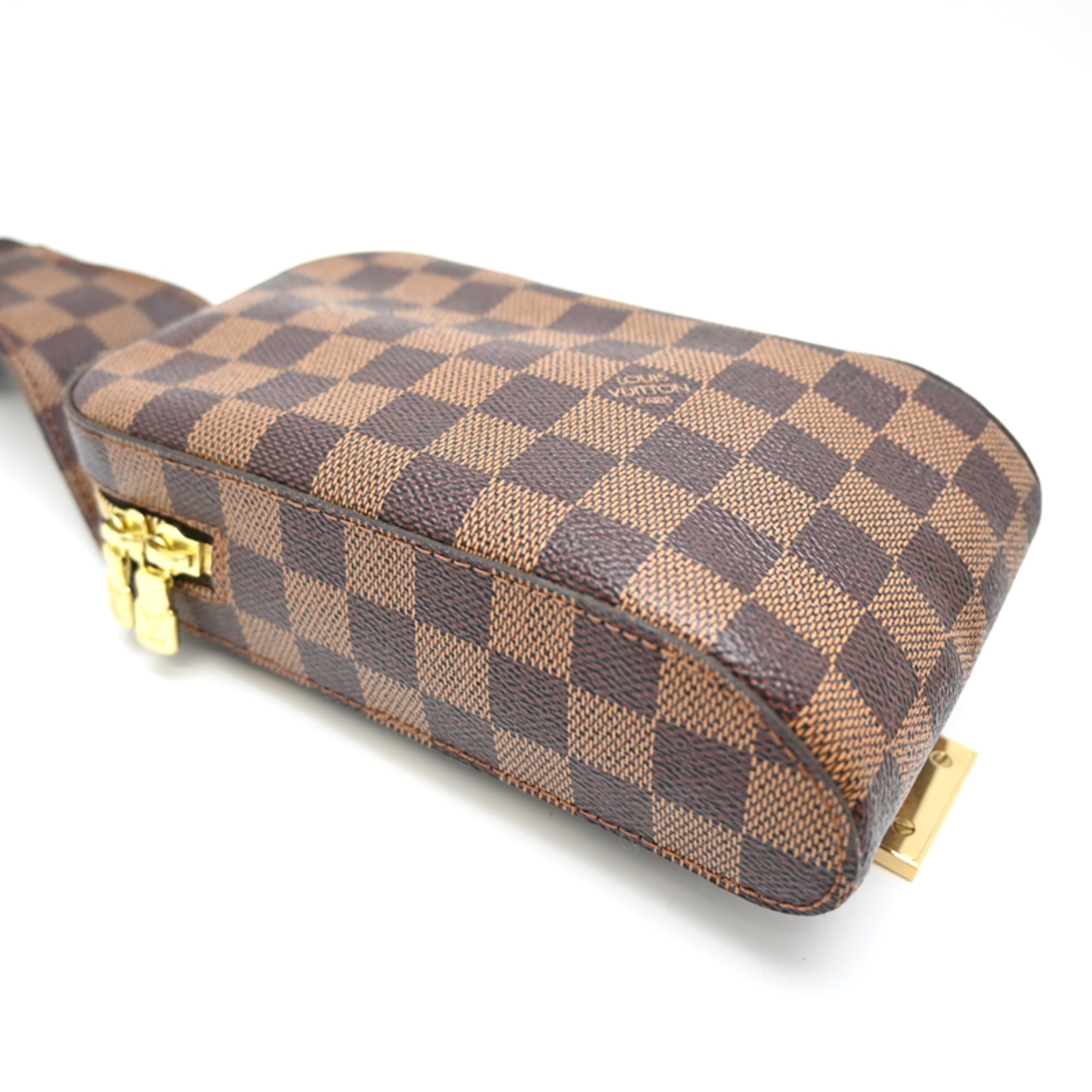Louis Vuitton Brown Damier Canvas Sling Bag (Pre-Owned)