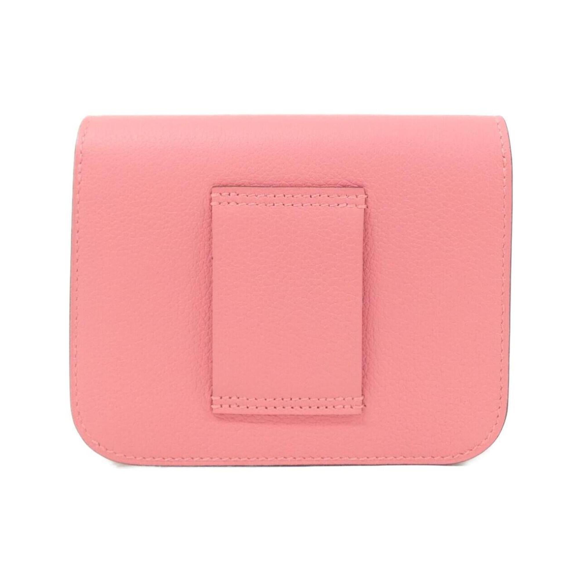 Hermes Pink Coin Purse/Coin Case (Pre-Owned)