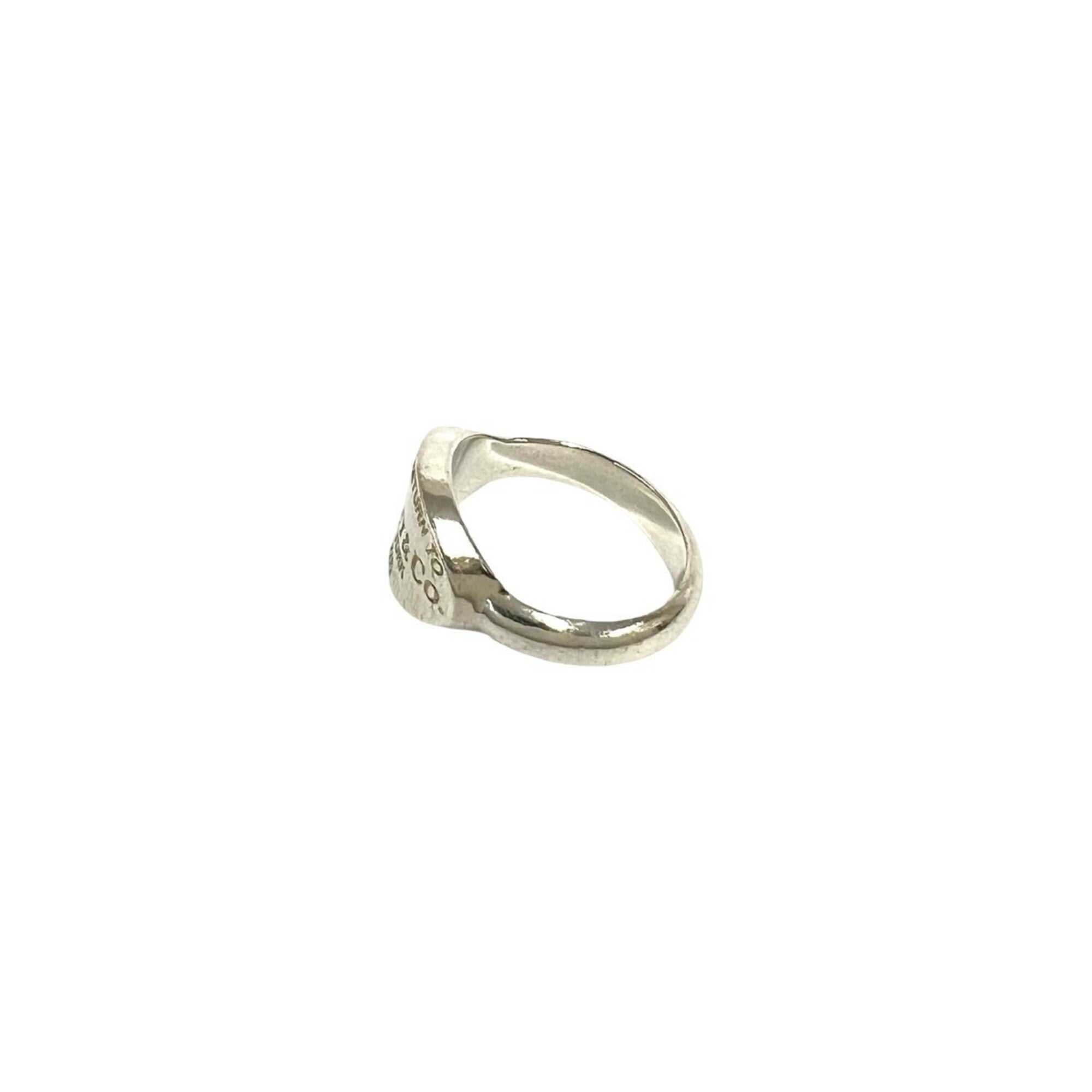 Tiffany Silver Silver 925 Band Ring (Pre-Owned)