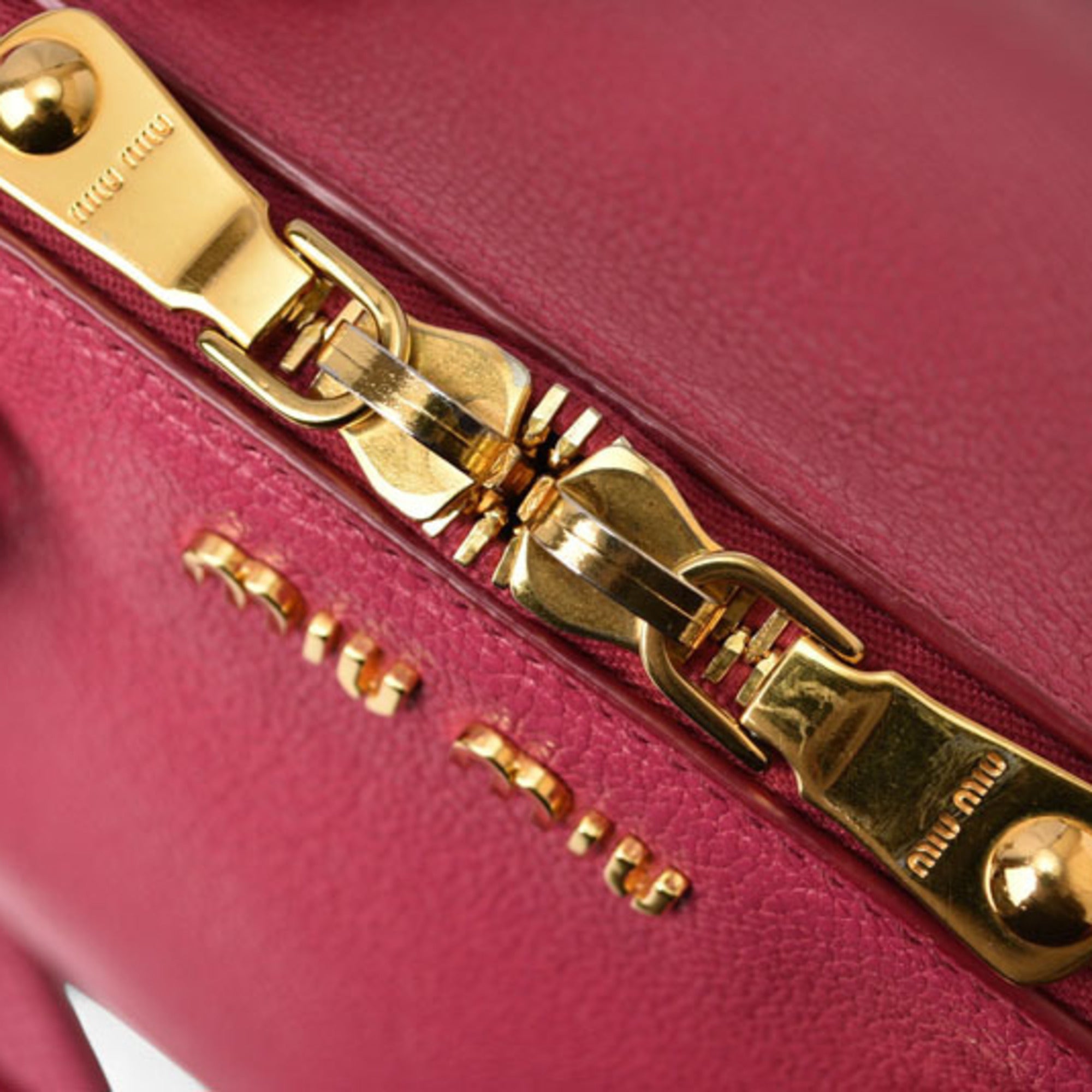 Miu Miu Pink Handbag Shoulder Bag (Pre-Owned)