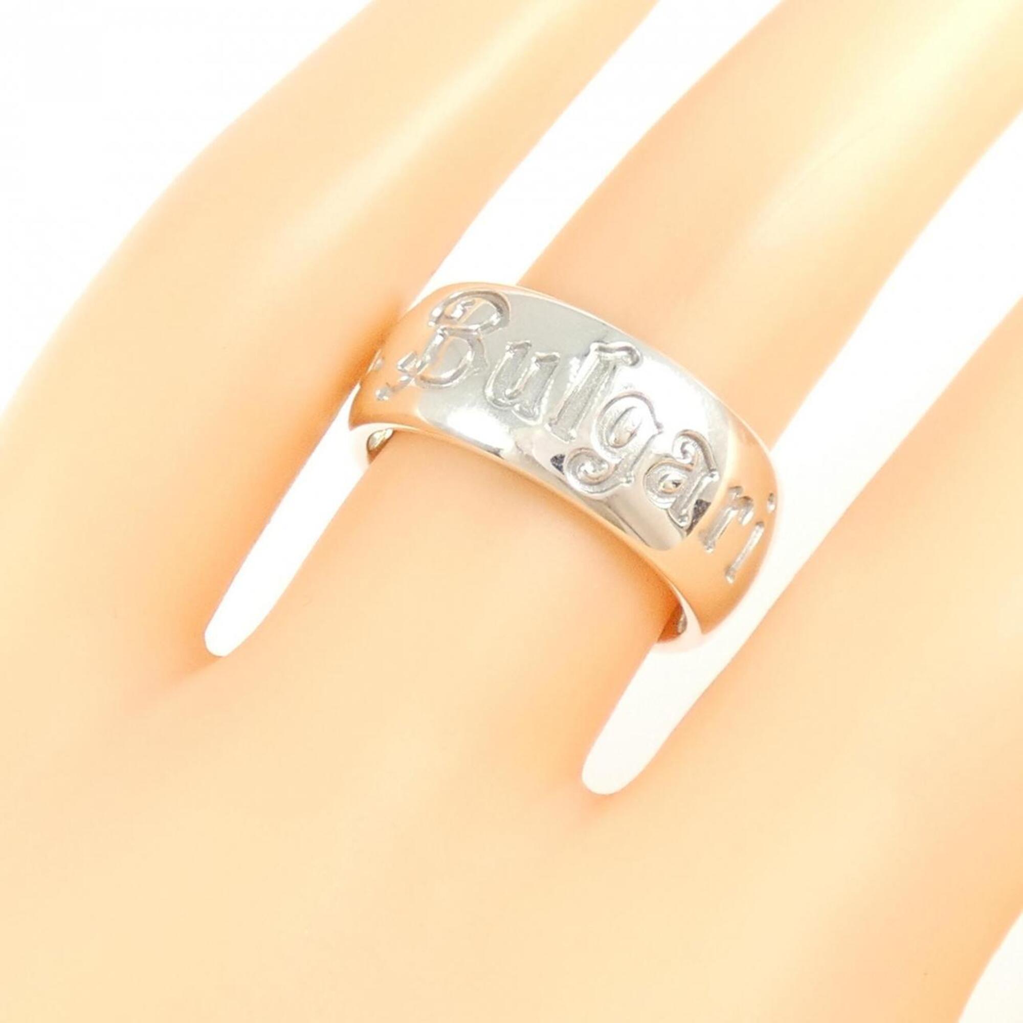 Bvlgari Silver 925 Band Ring (Pre-Owned)