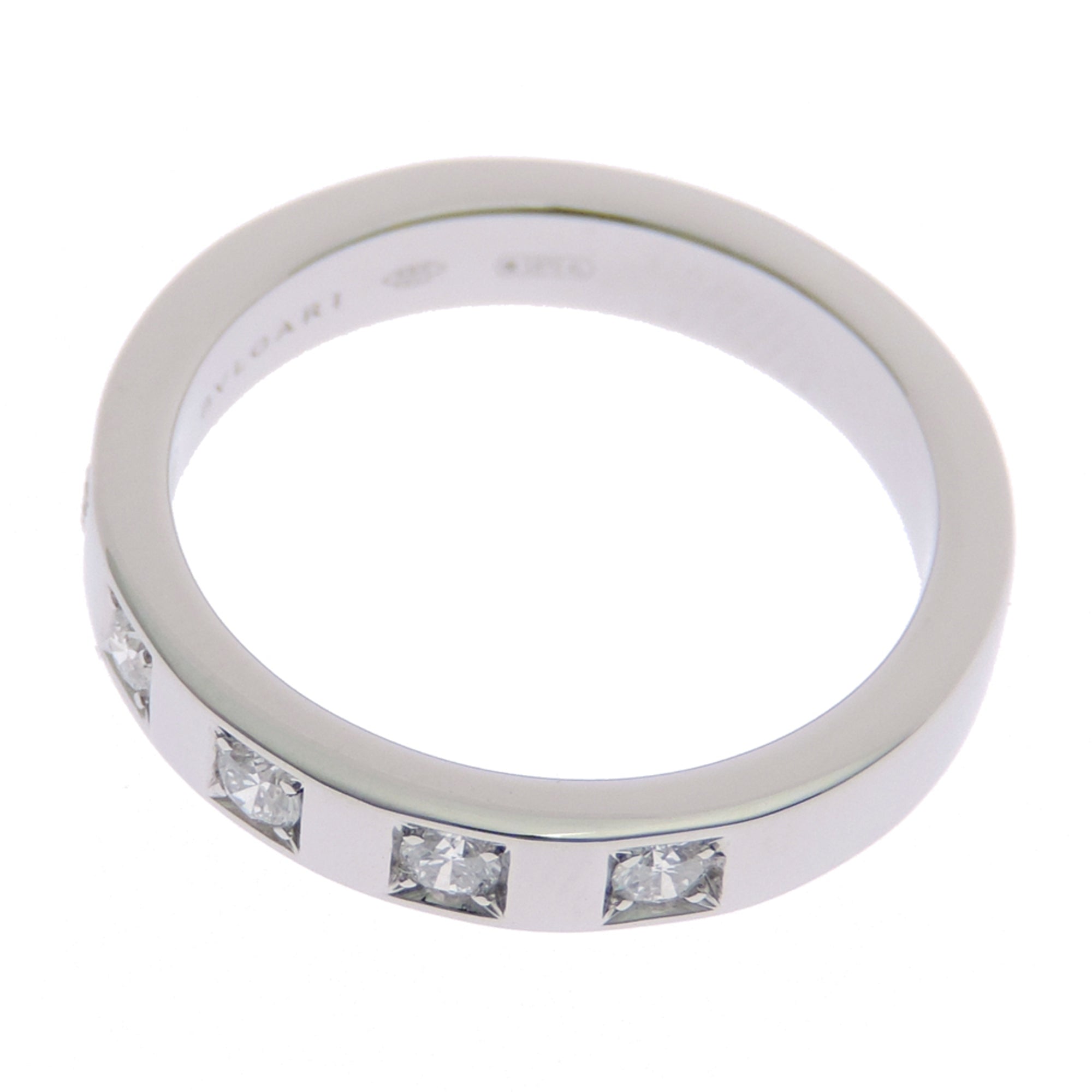 Bvlgari Platinum 950 Band Ring (Pre-Owned)