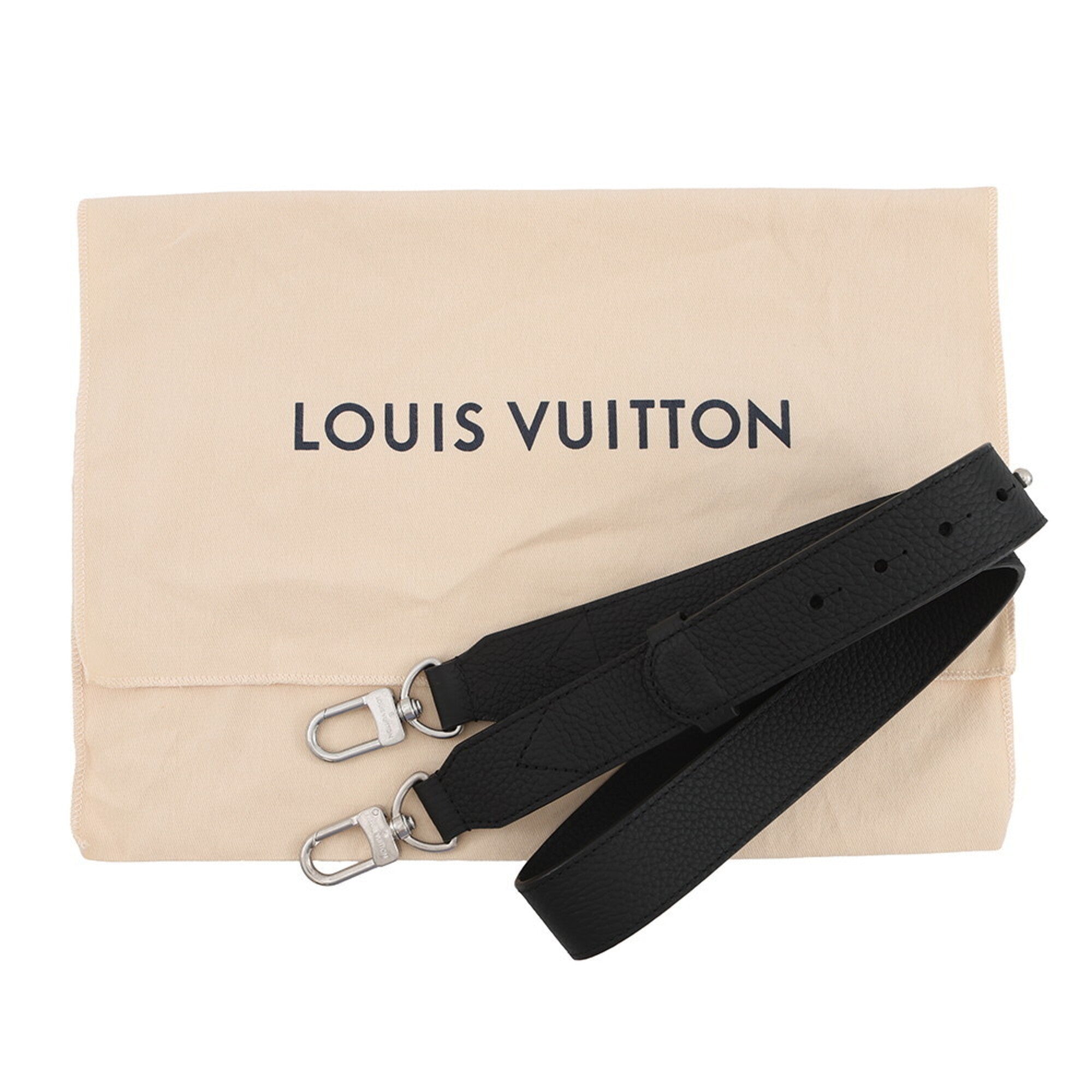 Louis Vuitton Taurillon Black Noir Handbag Shoulder Bag (Pre-Owned)