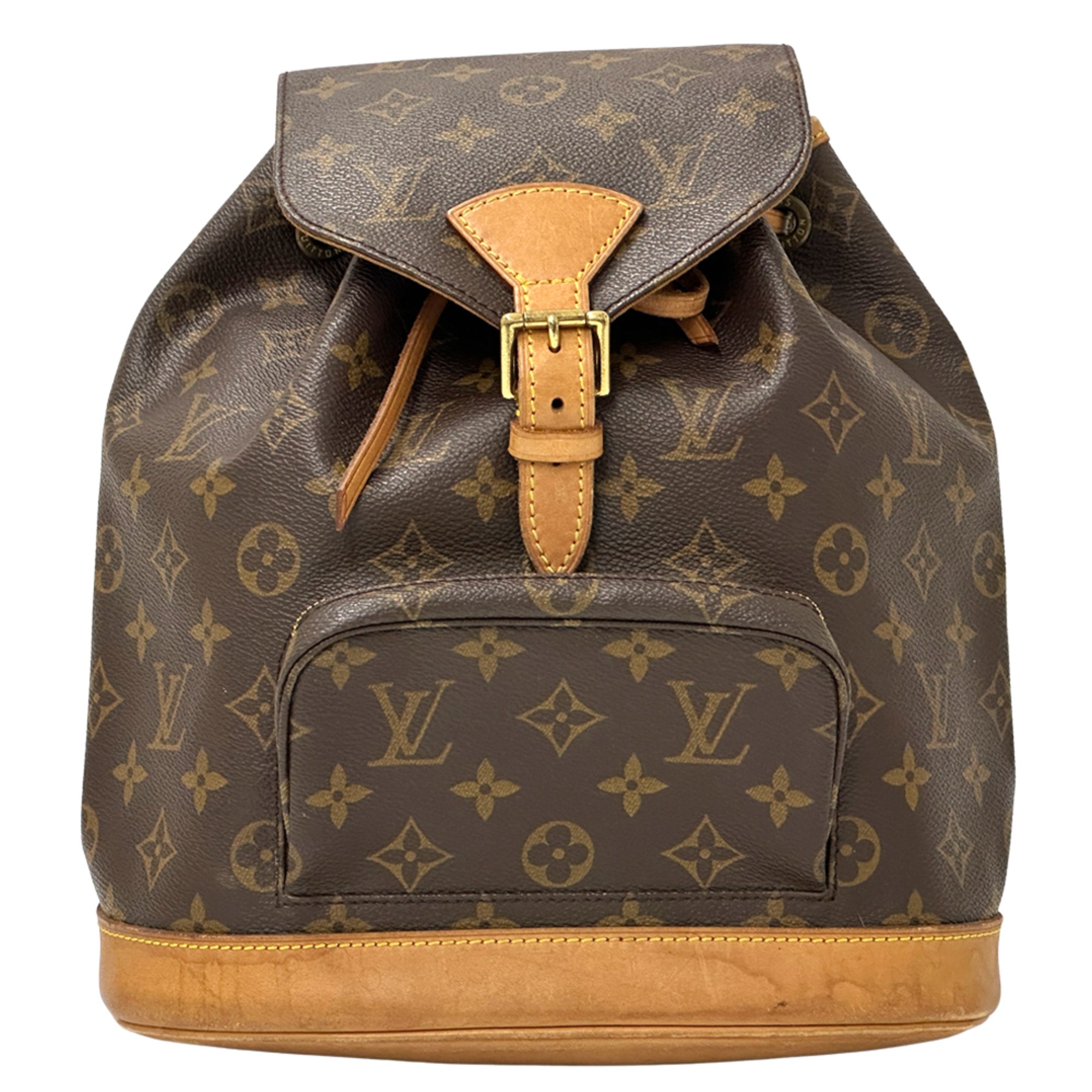 Louis Vuitton Brown Monogram Canvas Backpack (Pre-Owned)