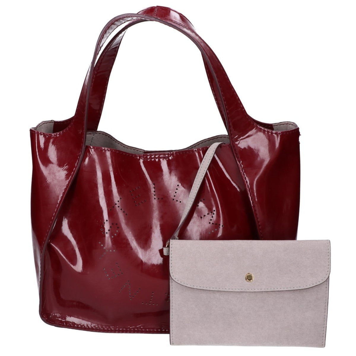 Stella Mccartney Bordeaux Tote Bag (Pre-Owned)