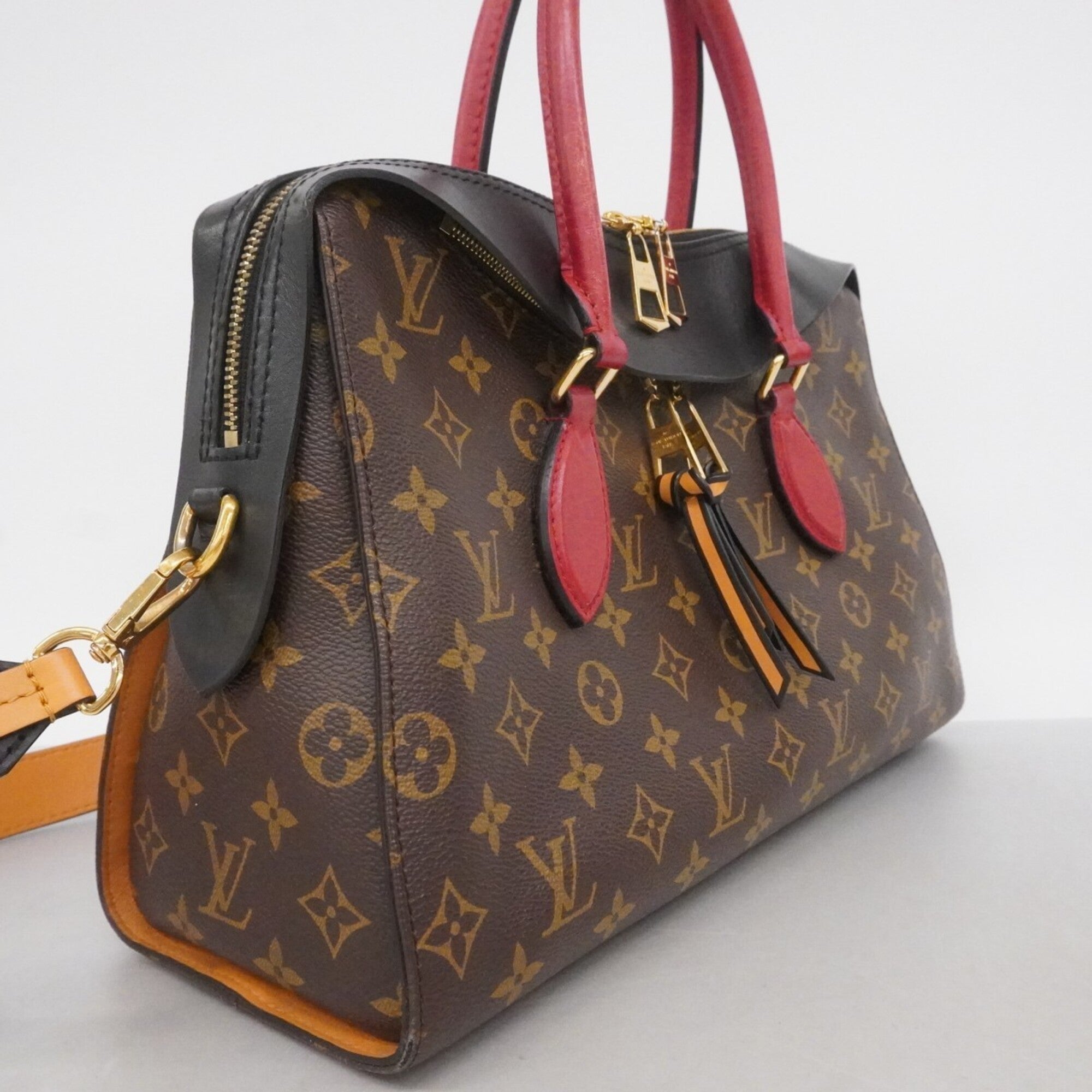 Louis Vuitton Brown Noir Handbag (Pre-Owned)