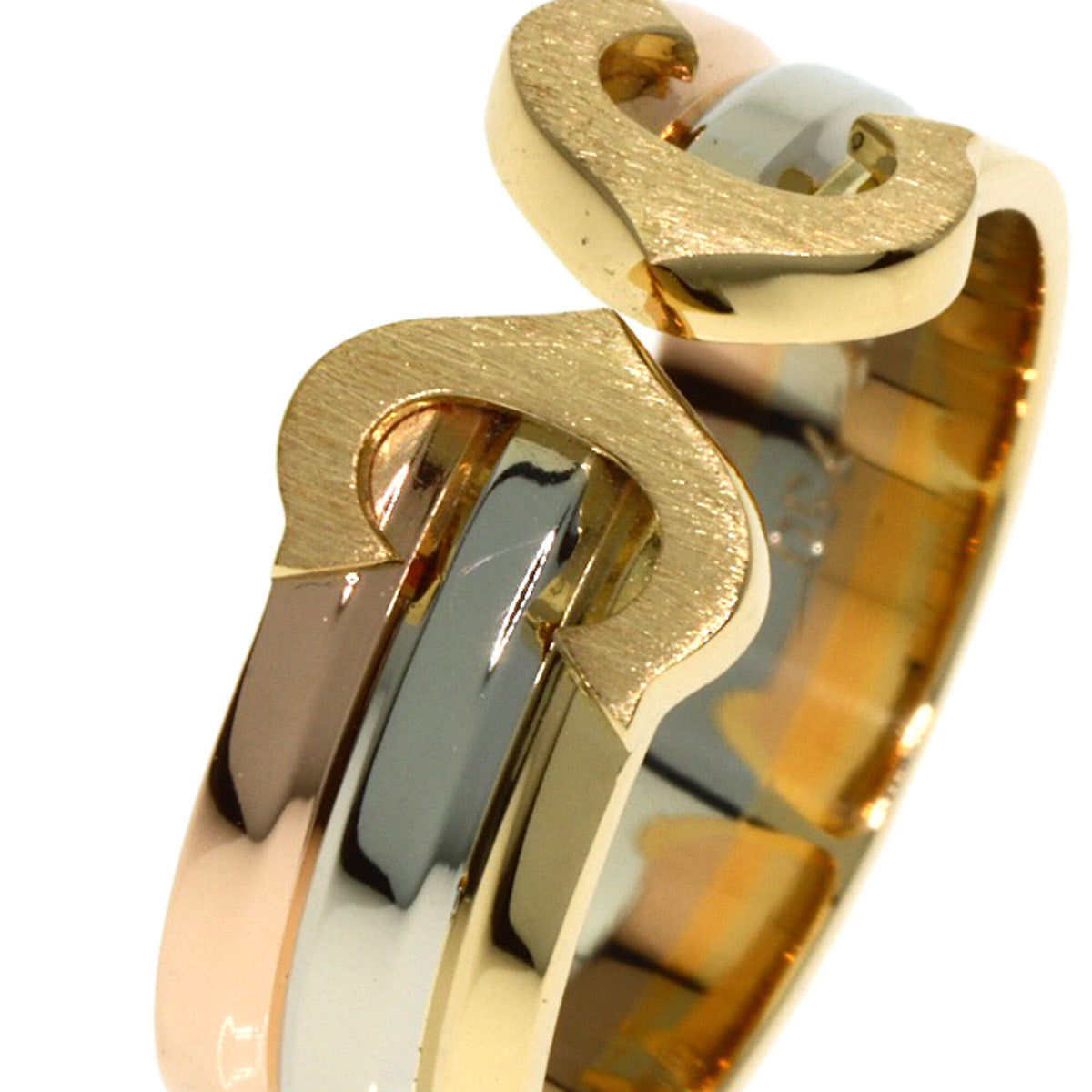 Cartier Yellow Gold (18K) Pink Gold (18K) White Gold (18K) Band Ring (Pre-Owned)