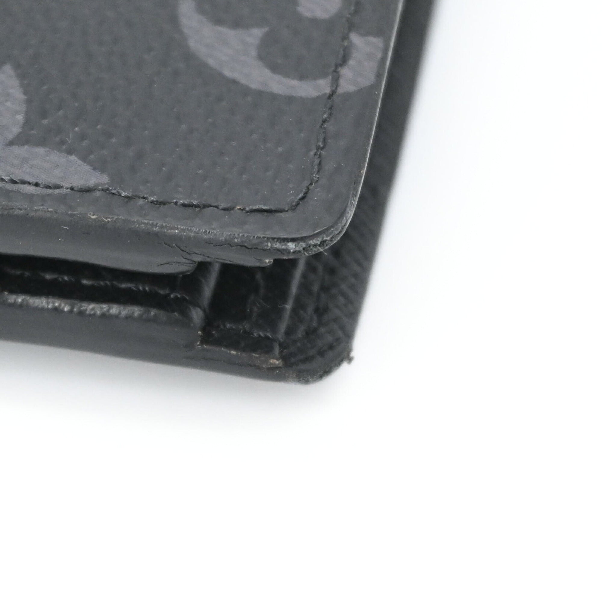 Louis Vuitton Black Monogram Eclipse Monogram Empreinte Wallet (Bi-Fold) (Pre-Owned)