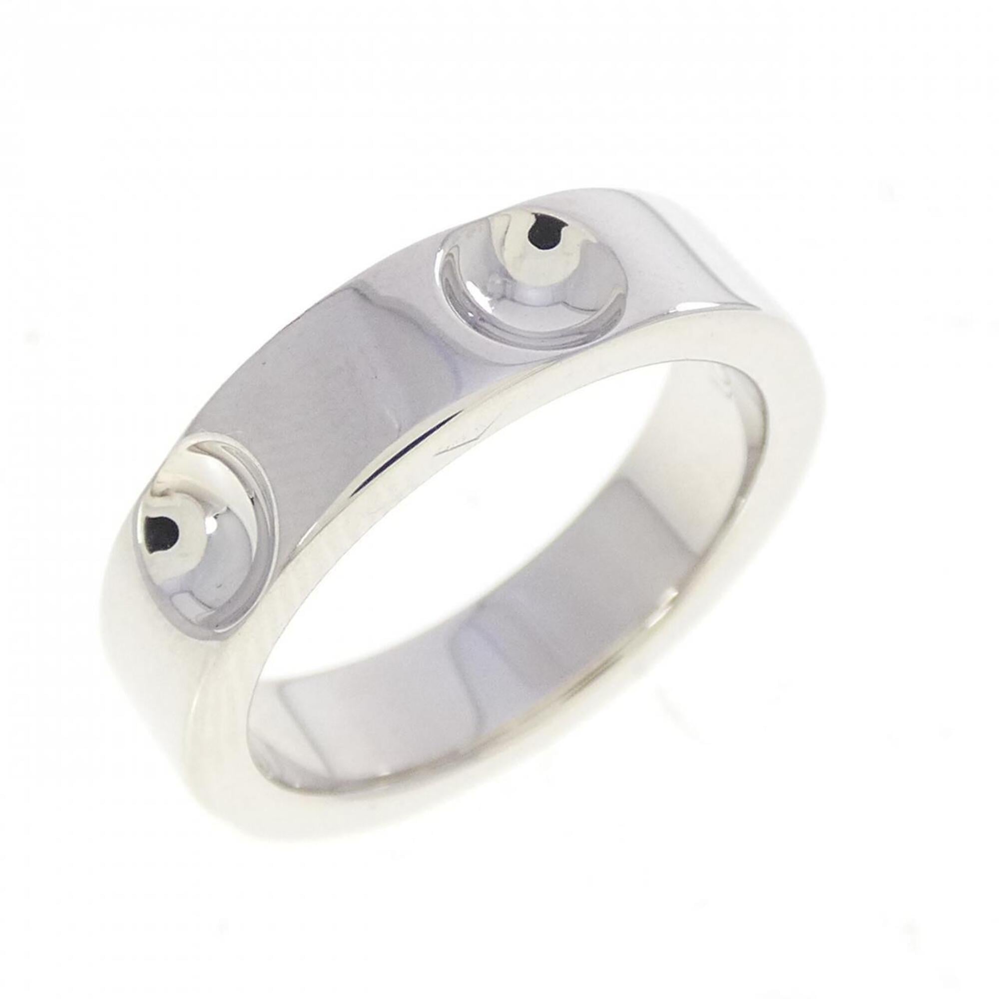 Louis Vuitton White Gold (18K) Band Ring (Pre-Owned)