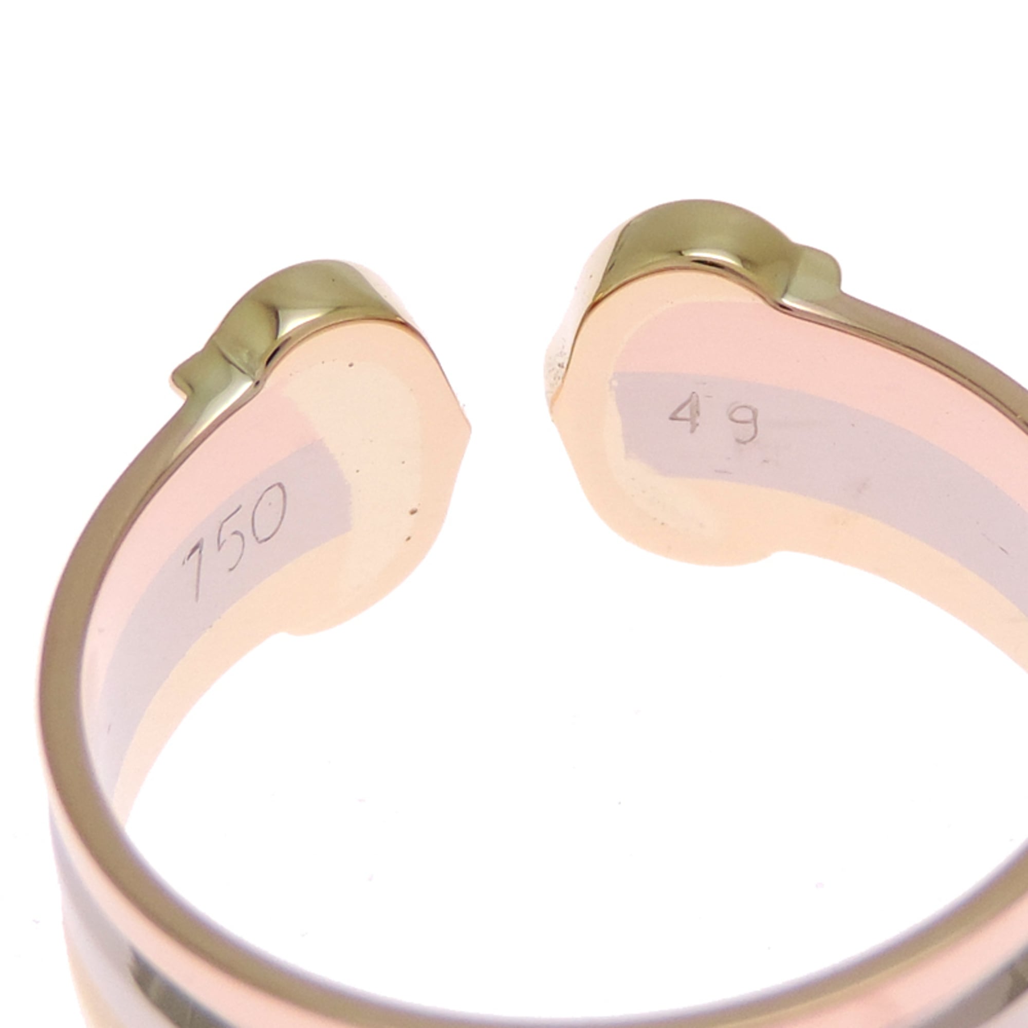 Cartier Yellow Gold (18K) Pink Gold (18K) White Gold (18K) Band Ring (Pre-Owned)