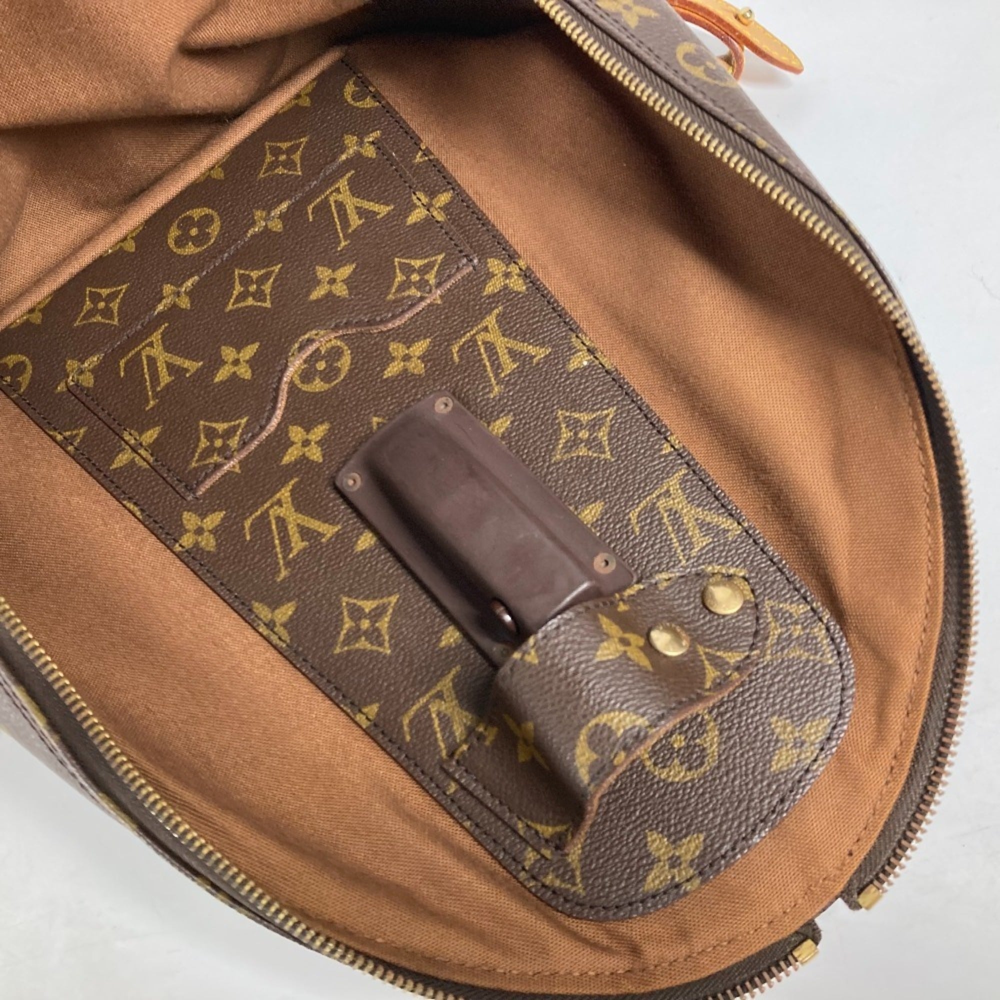 Louis Vuitton Brown Monogram Canvas Backpack (Pre-Owned)