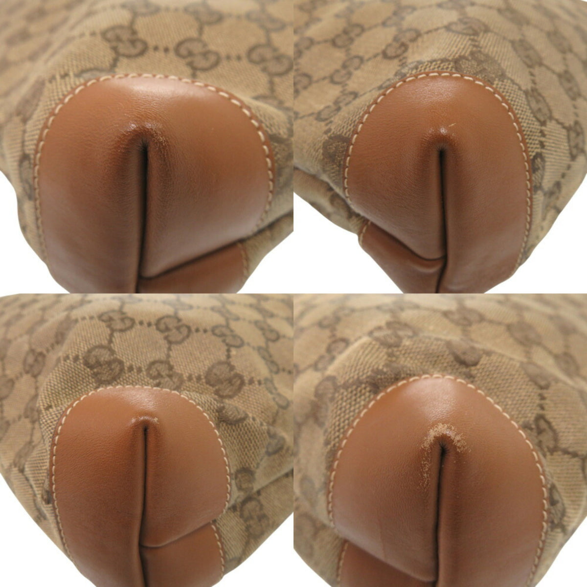 Gucci Beige Gg Canvas Tote Bag (Pre-Owned)