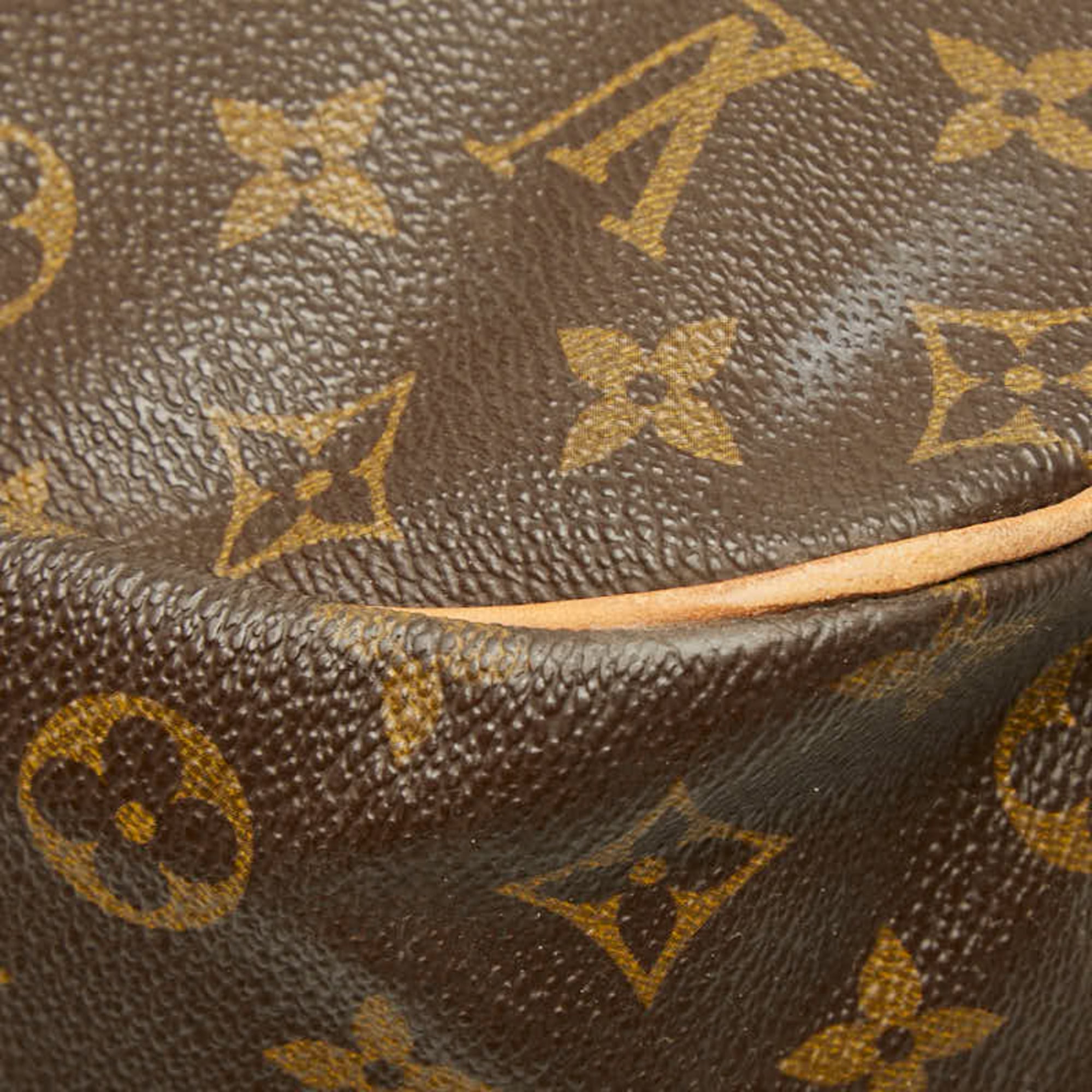 Louis Vuitton Brown Pvc Leather Shoulder Bag (Pre-Owned)