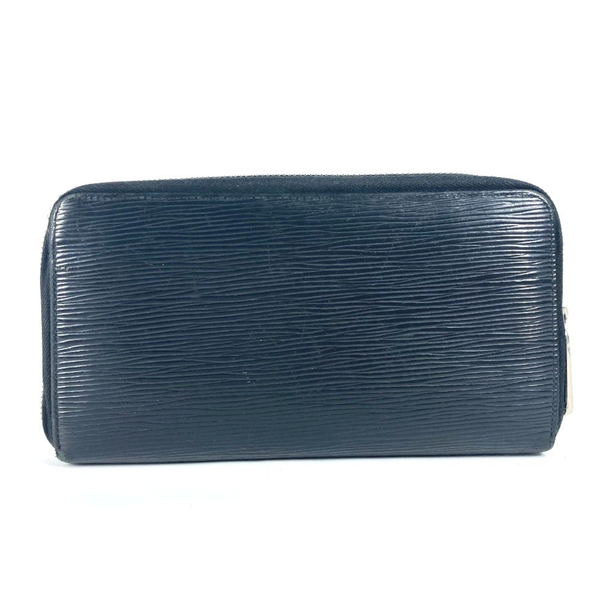 Louis Vuitton Epi Black Galle Noir Epi Leather Wallet (Bi-Fold) (Pre-Owned)