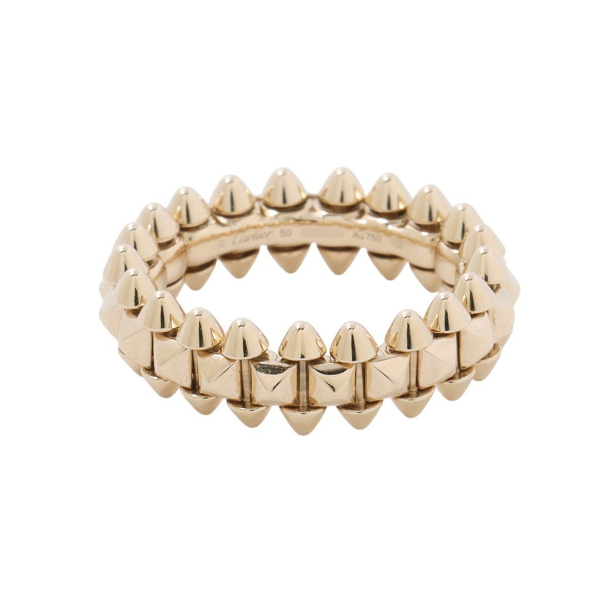 Cartier Crash Yellow Gold (18K) Band Ring (Pre-Owned)
