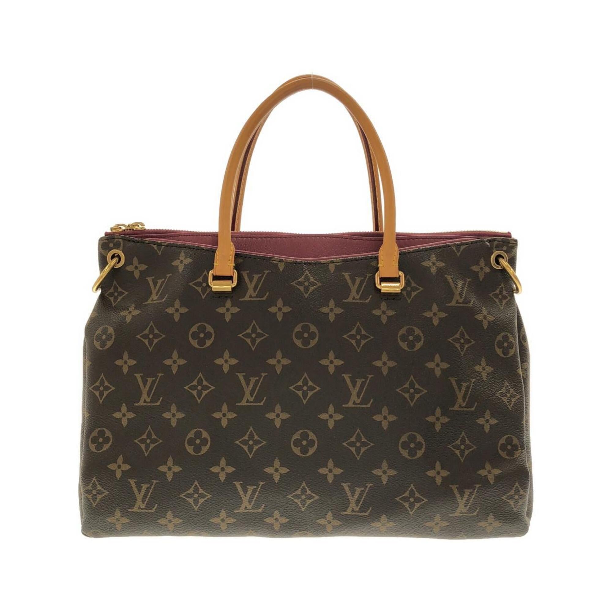 Louis Vuitton Aurore Marron Coated Canvas Handbag (Pre-Owned)