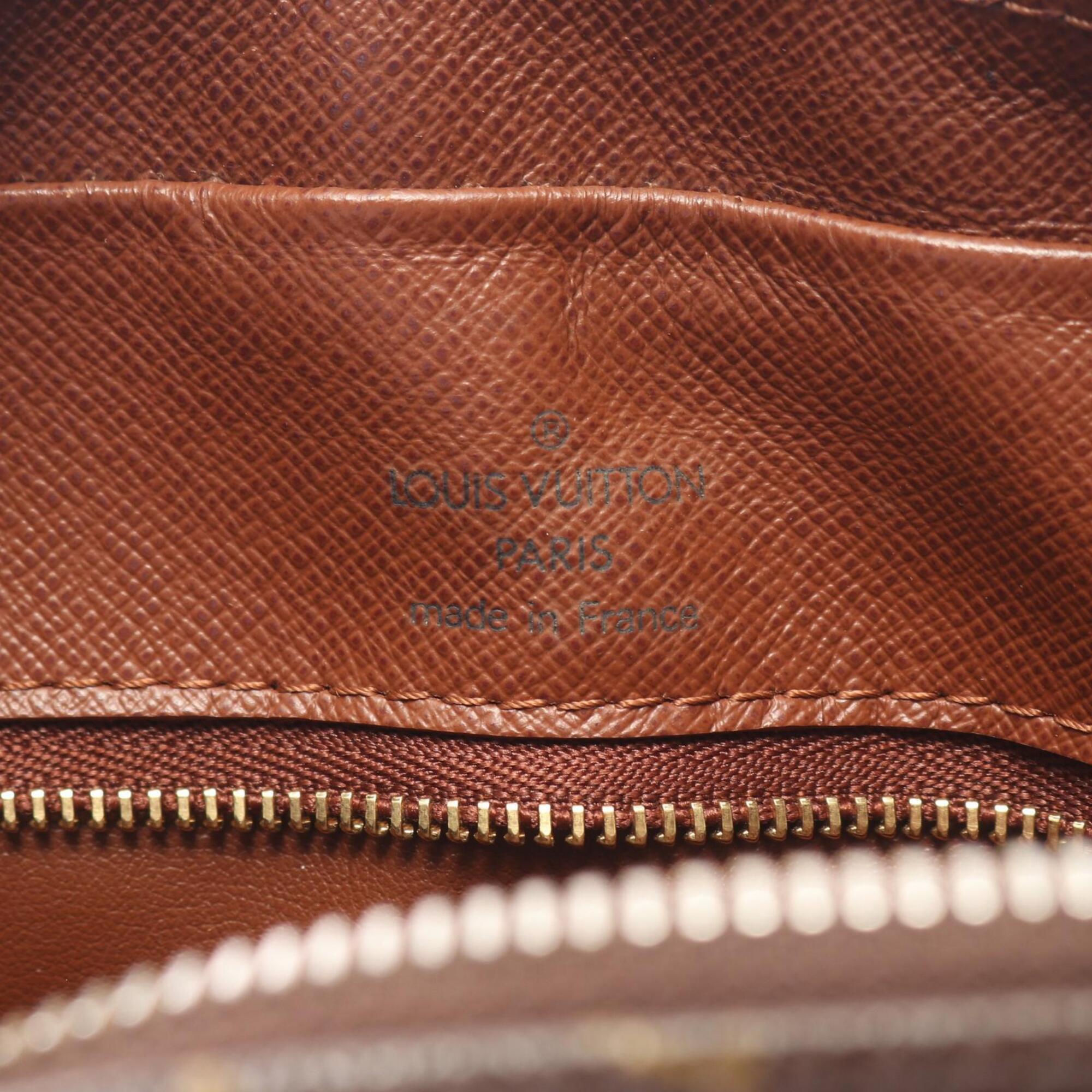 Louis Vuitton Brown Monogram Pvc Leather Handbag Shoulder Bag (Pre-Owned)