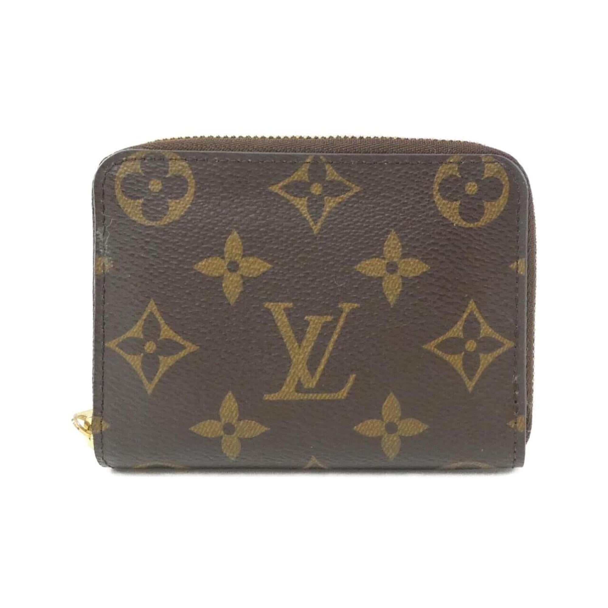 Louis Vuitton Marron Monogram Coated Canvas Coin Purse/Coin Case (Pre-Owned)