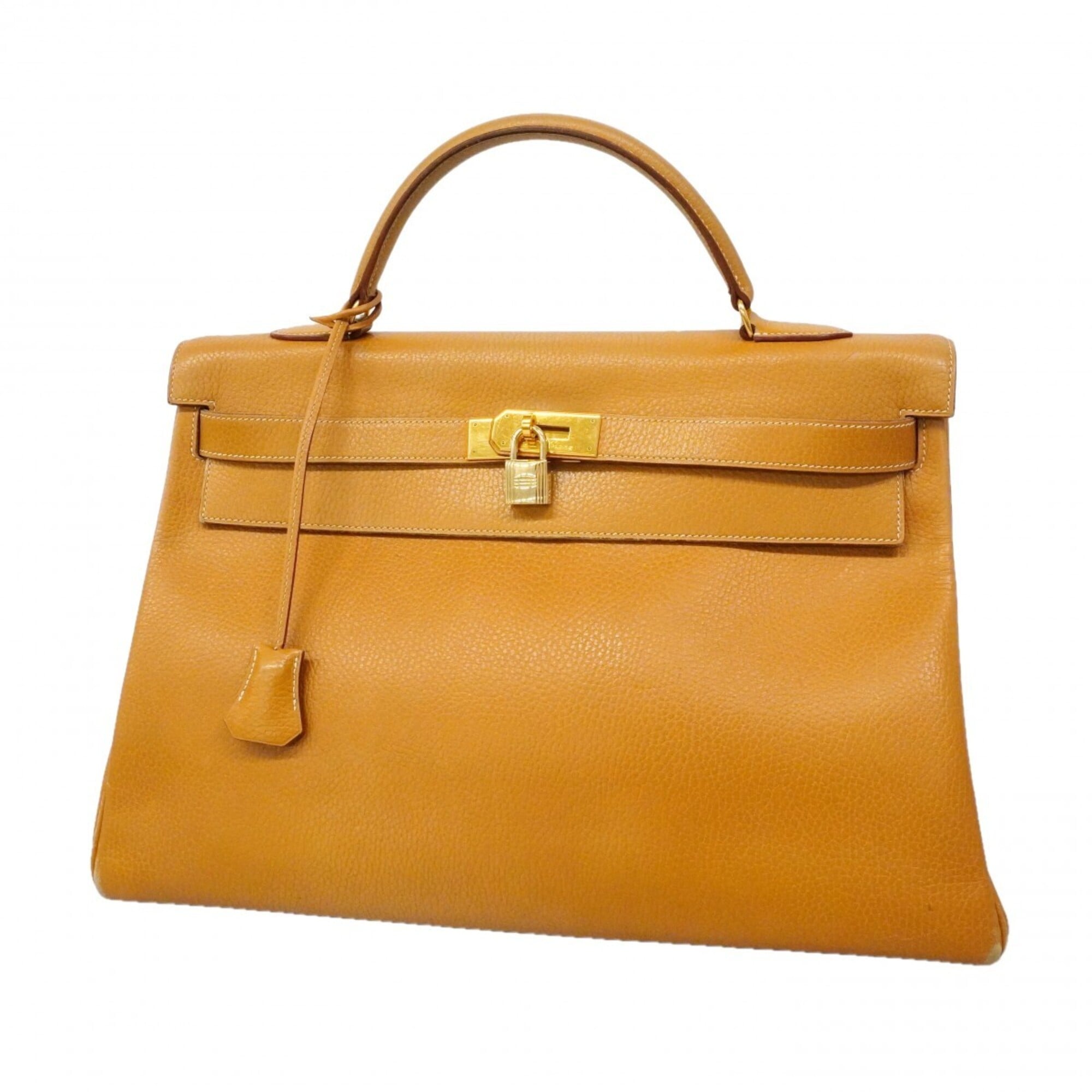 Hermes Natural Ardennes Leather Handbag (Pre-Owned)
