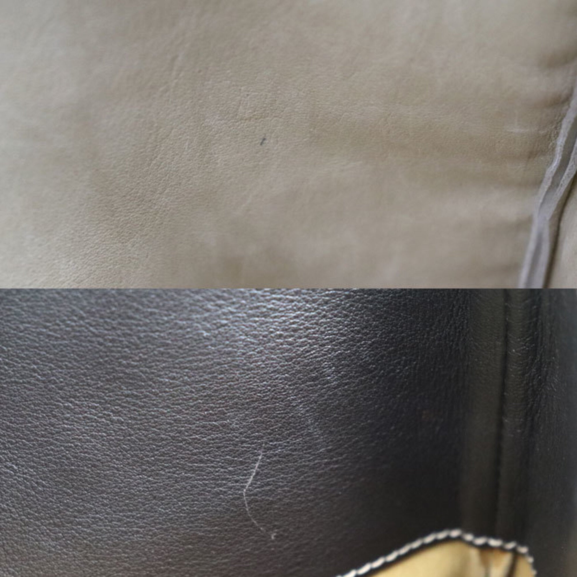Loewe Beige Brown Suede Leather Tote Bag (Pre-Owned)