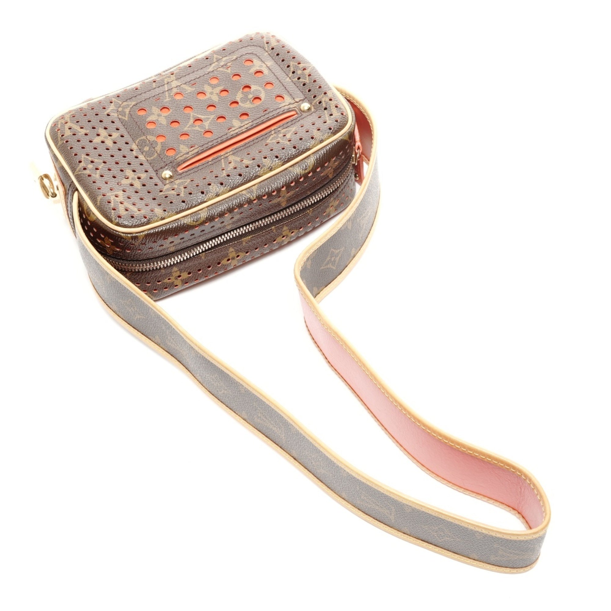 Louis Vuitton Brown Monogram Monogram Perforated Shoulder Bag (Pre-Owned)