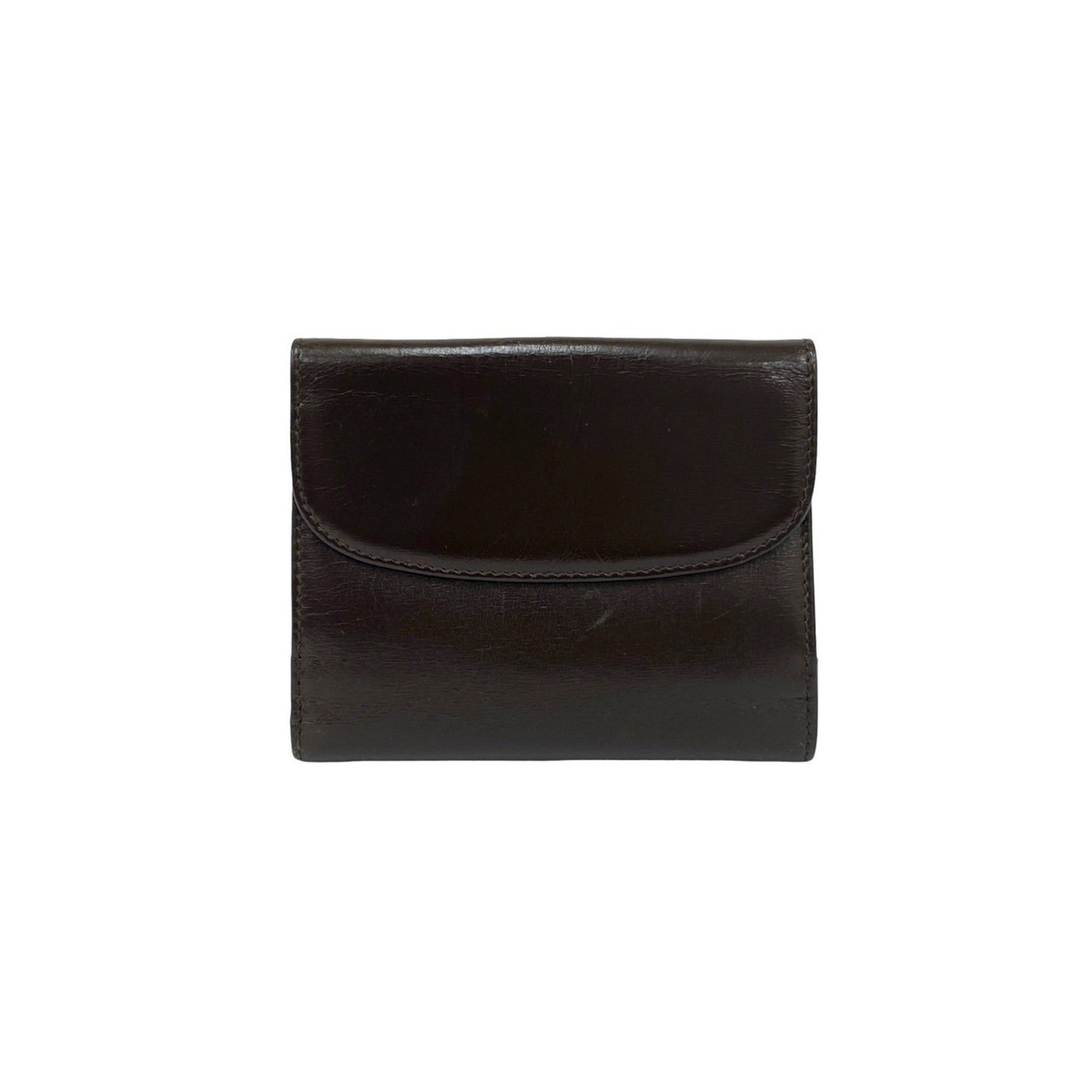 Gucci Brown Leather Wallet (Bi-Fold) (Pre-Owned)