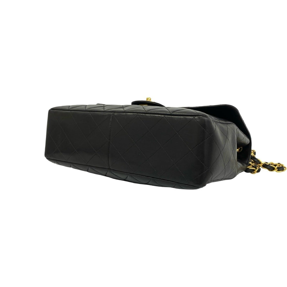 Chanel Black Leather Shoulder Bag (Pre-Owned)
