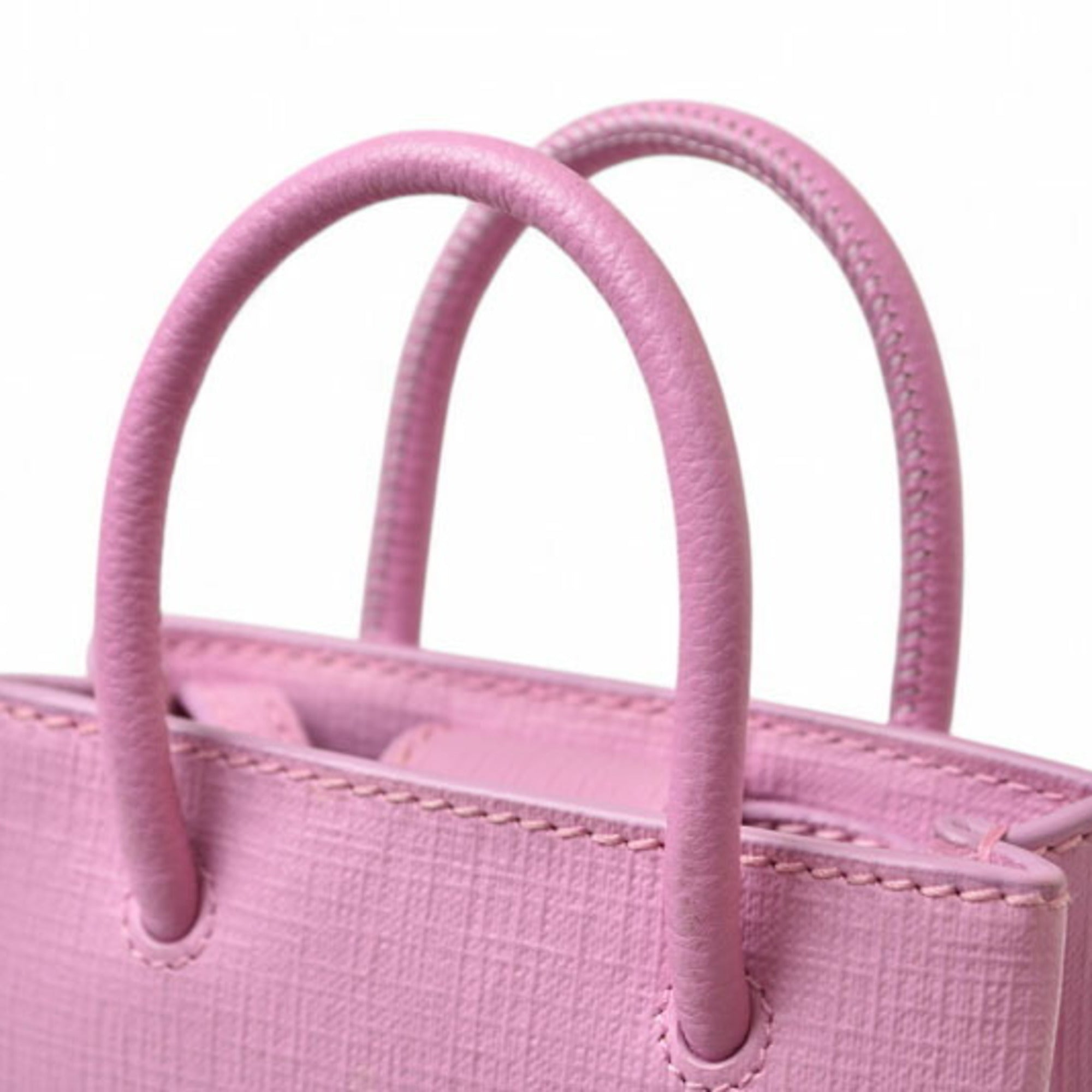 Balenciaga Purple Leather Shoulder Bag (Pre-Owned)