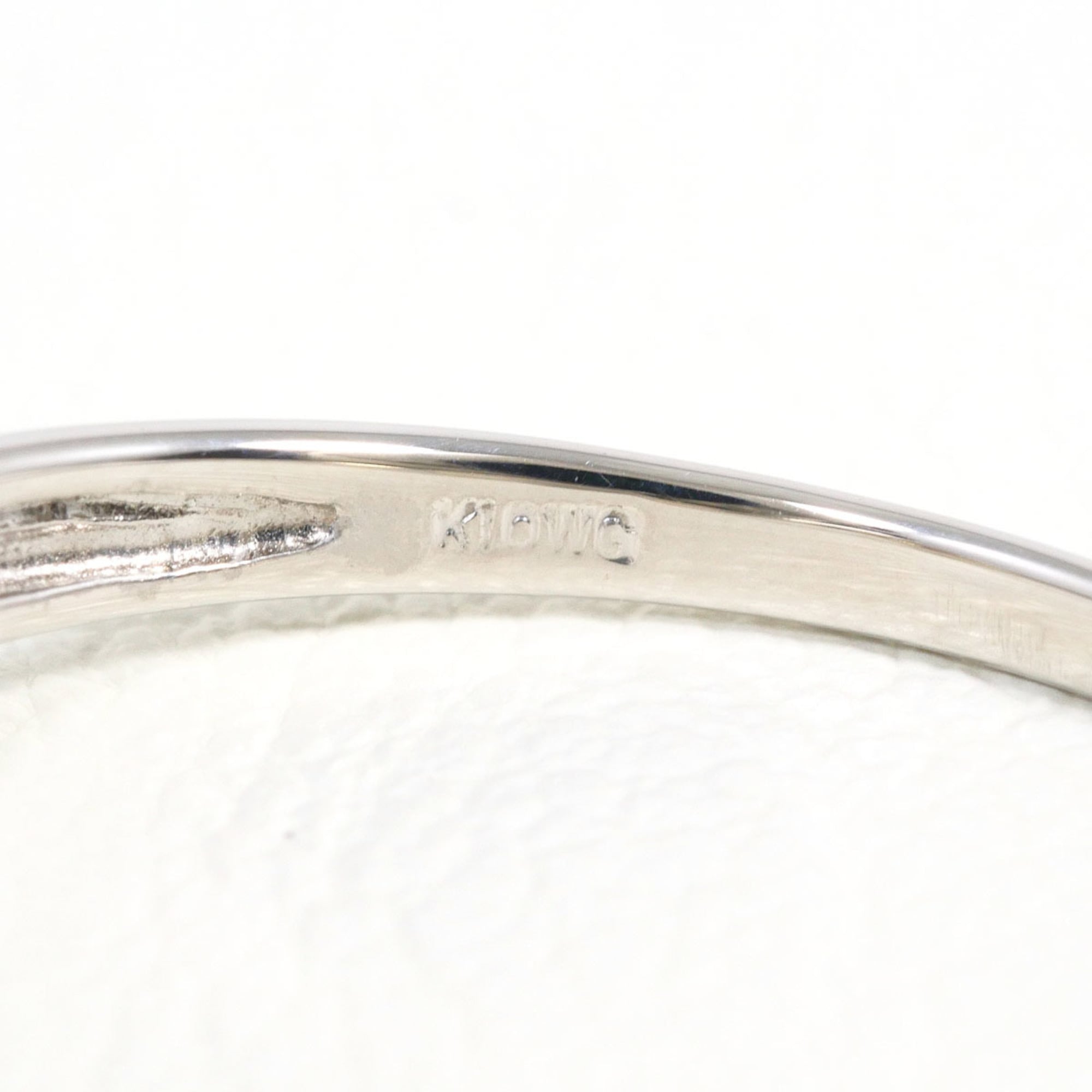 Unbranded White Gold White Gold (14K) Band Ring (Pre-Owned)