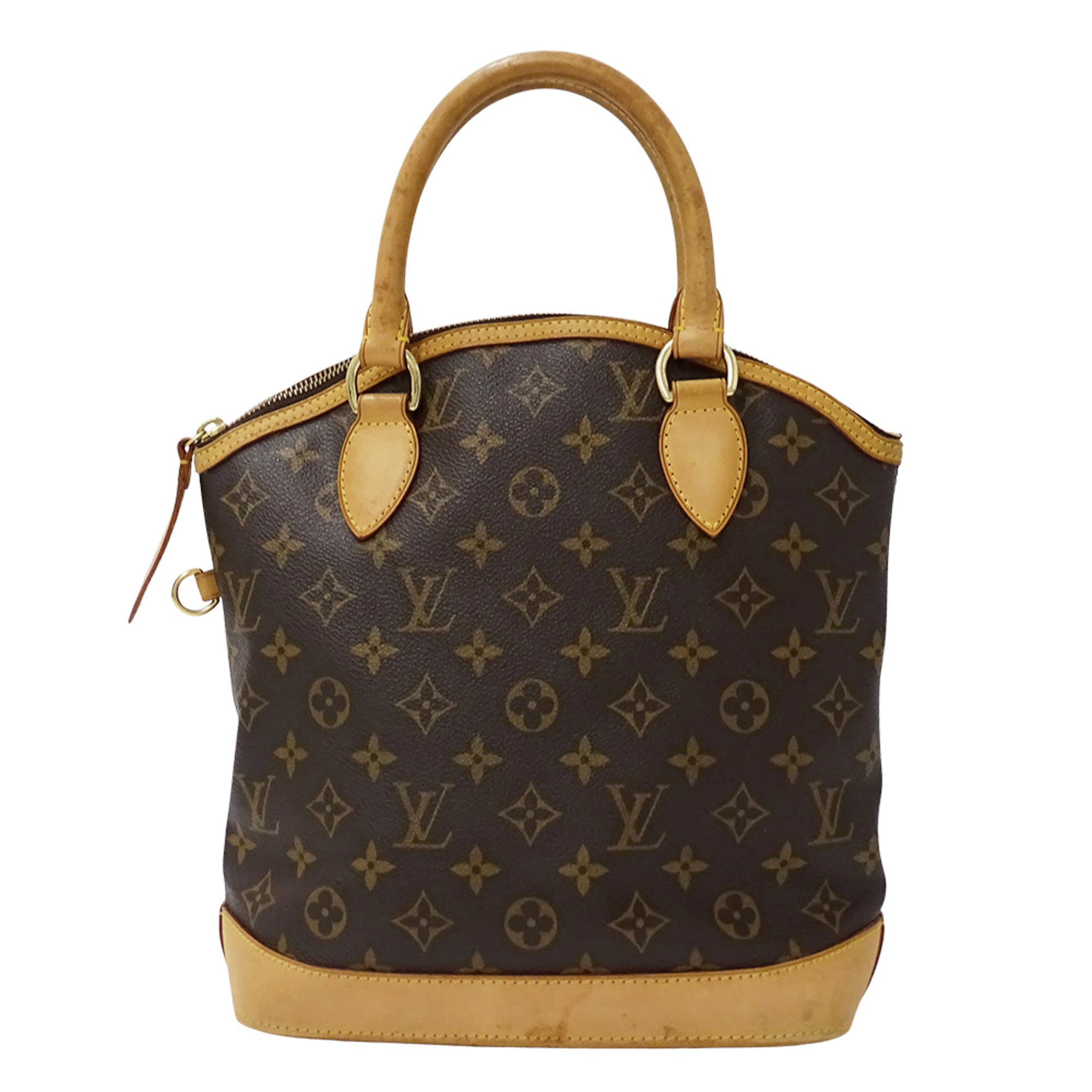 Louis Vuitton Brown Monogram Canvas Handbag (Pre-Owned)