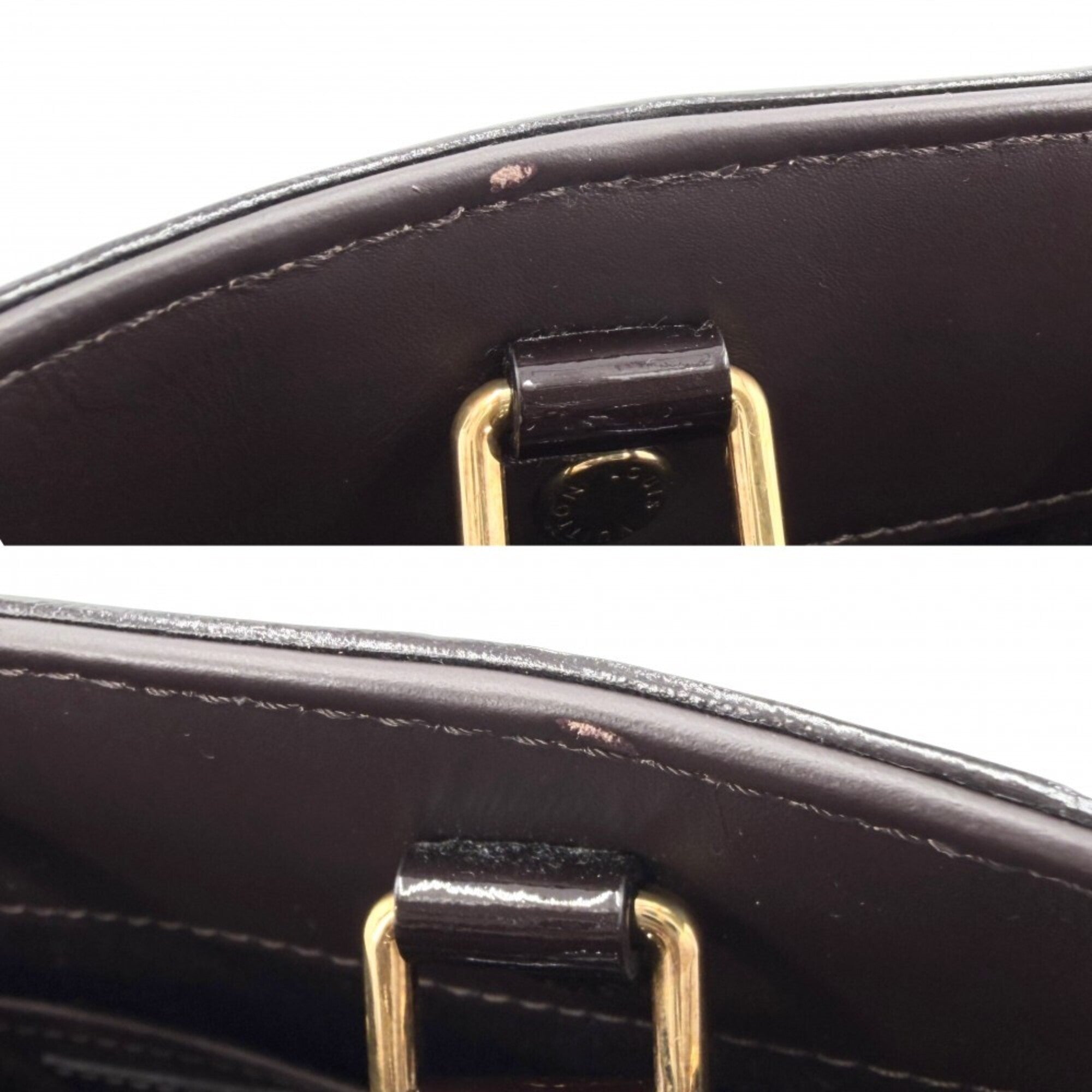 Louis Vuitton Monogram Vernis Amarante Monogram Vernis Handbag Shoulder Bag (Pre-Owned)
